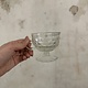 ATLVNTG Vintage Colony Glass Whitehall Footed Coupes with Handles - Set of Two