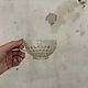 ATLVNTG Vintage 1940's Anchor Hocking Moonstone Opalescent Hobnail Cups (Set of 2)