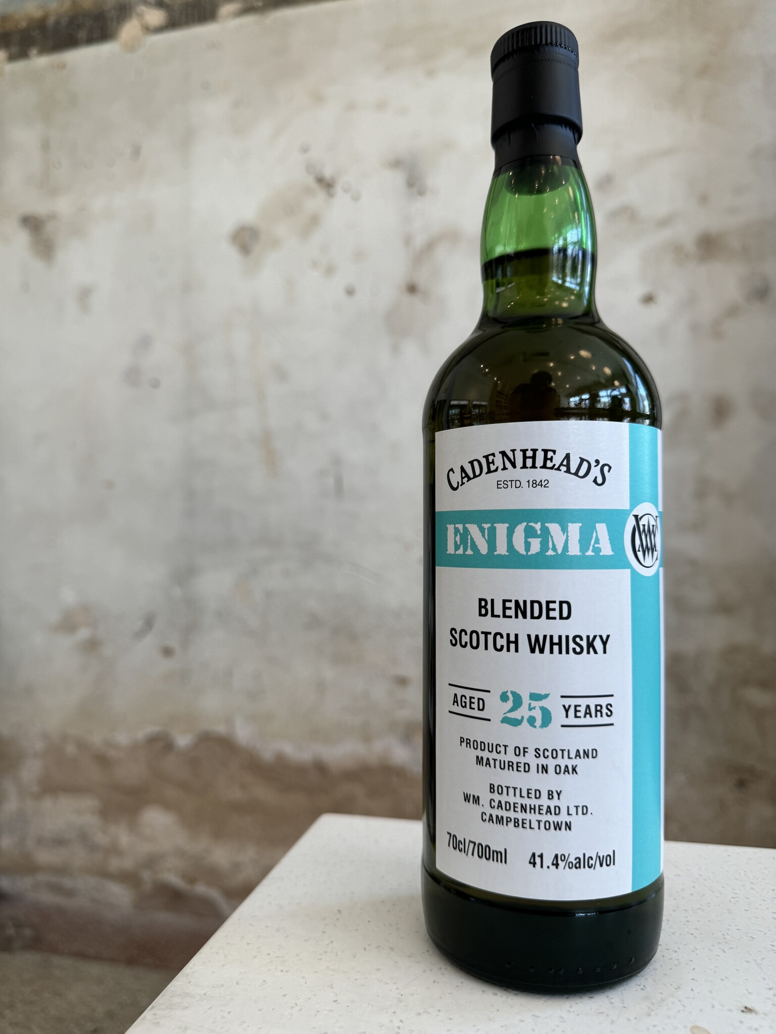 Cadenhead's 'Enigma' Campbeltown 25 Yr Blended Scotch