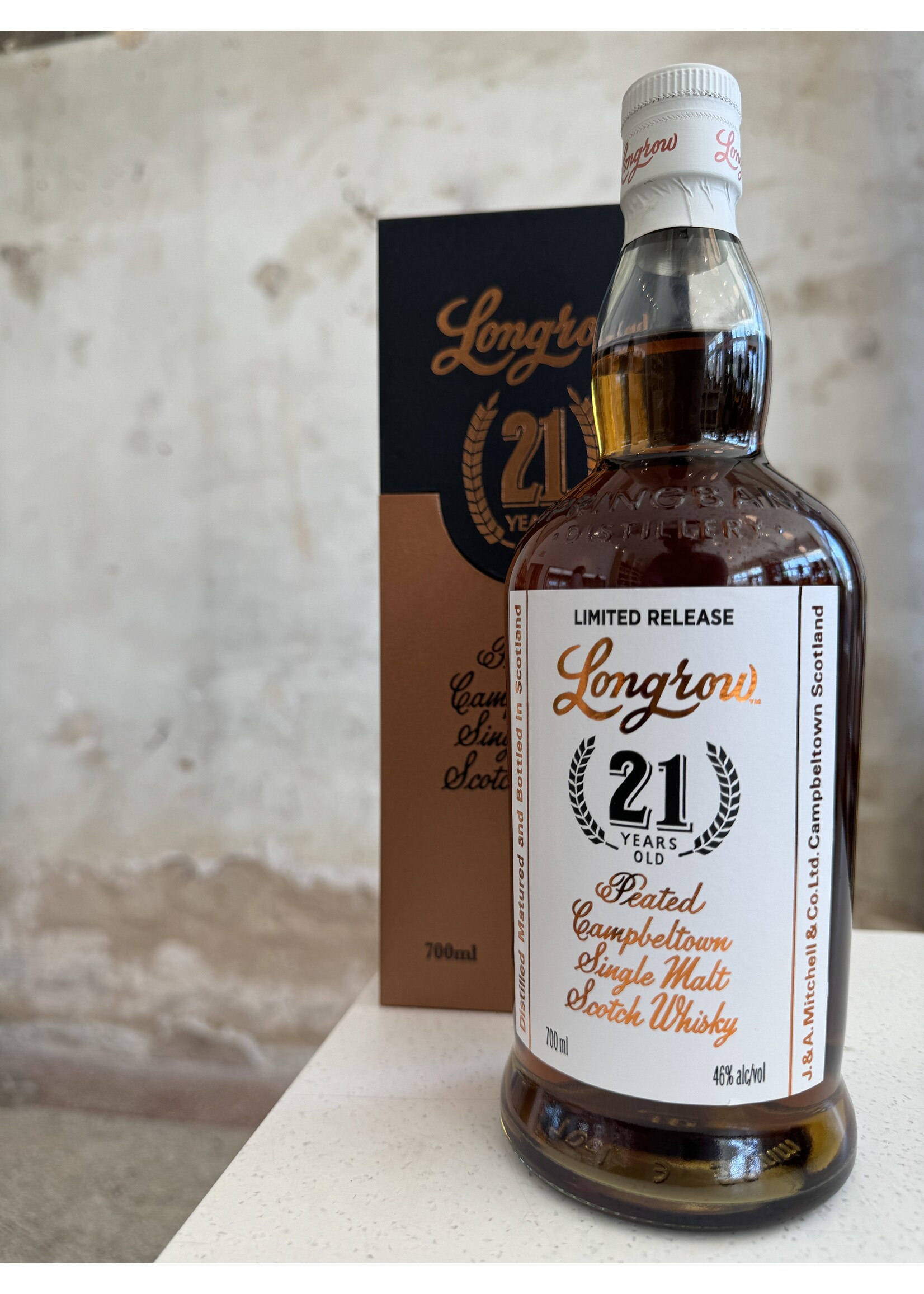 Longrow 21 Year Peated Campbeltown Single Malt