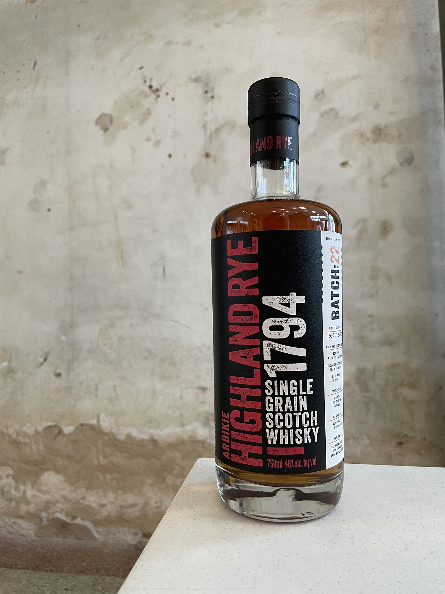 Arbikie 1794 Highland Rye Whisky 2022 96 proof