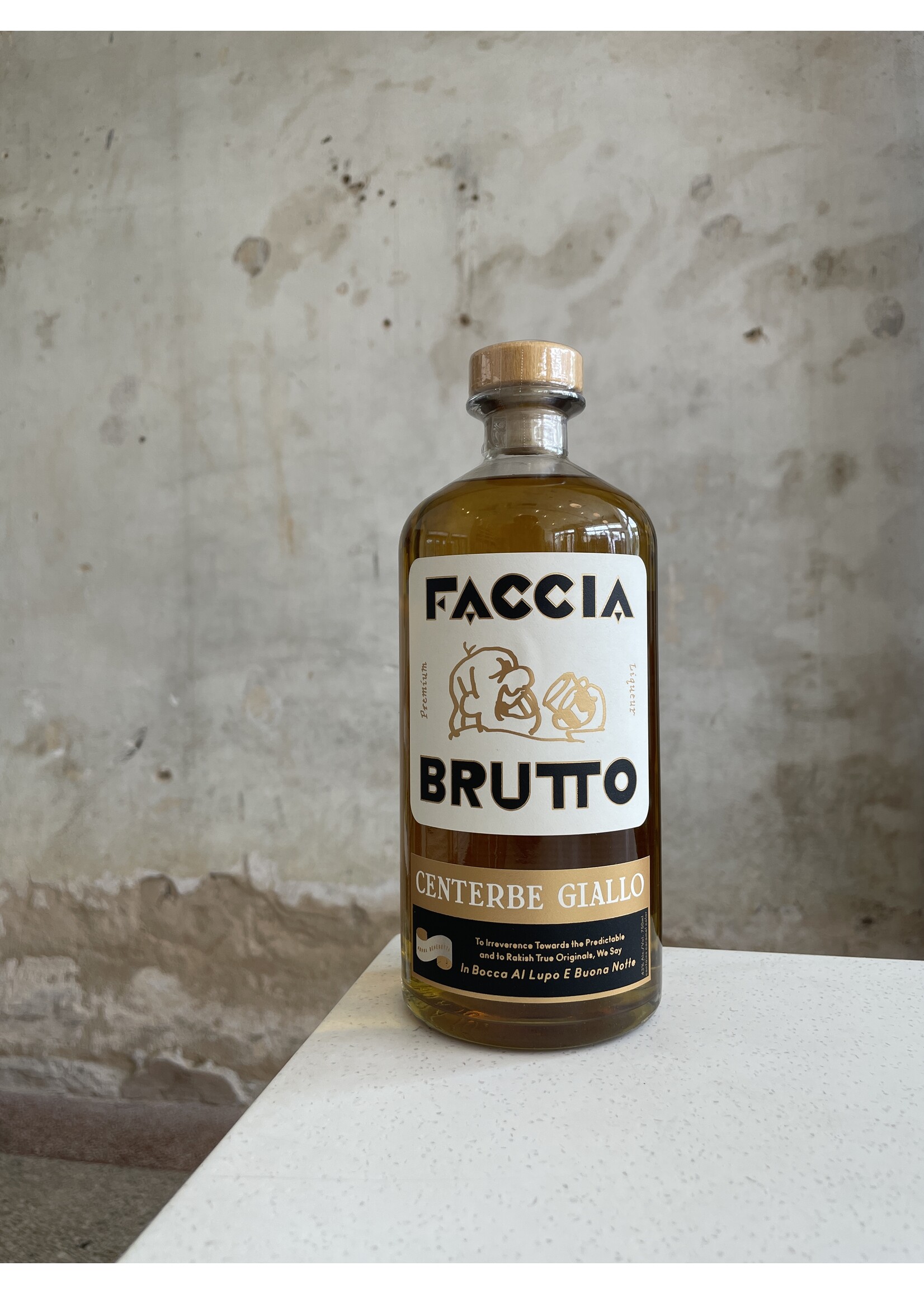 Faccia Brutto Centerbe Giallo