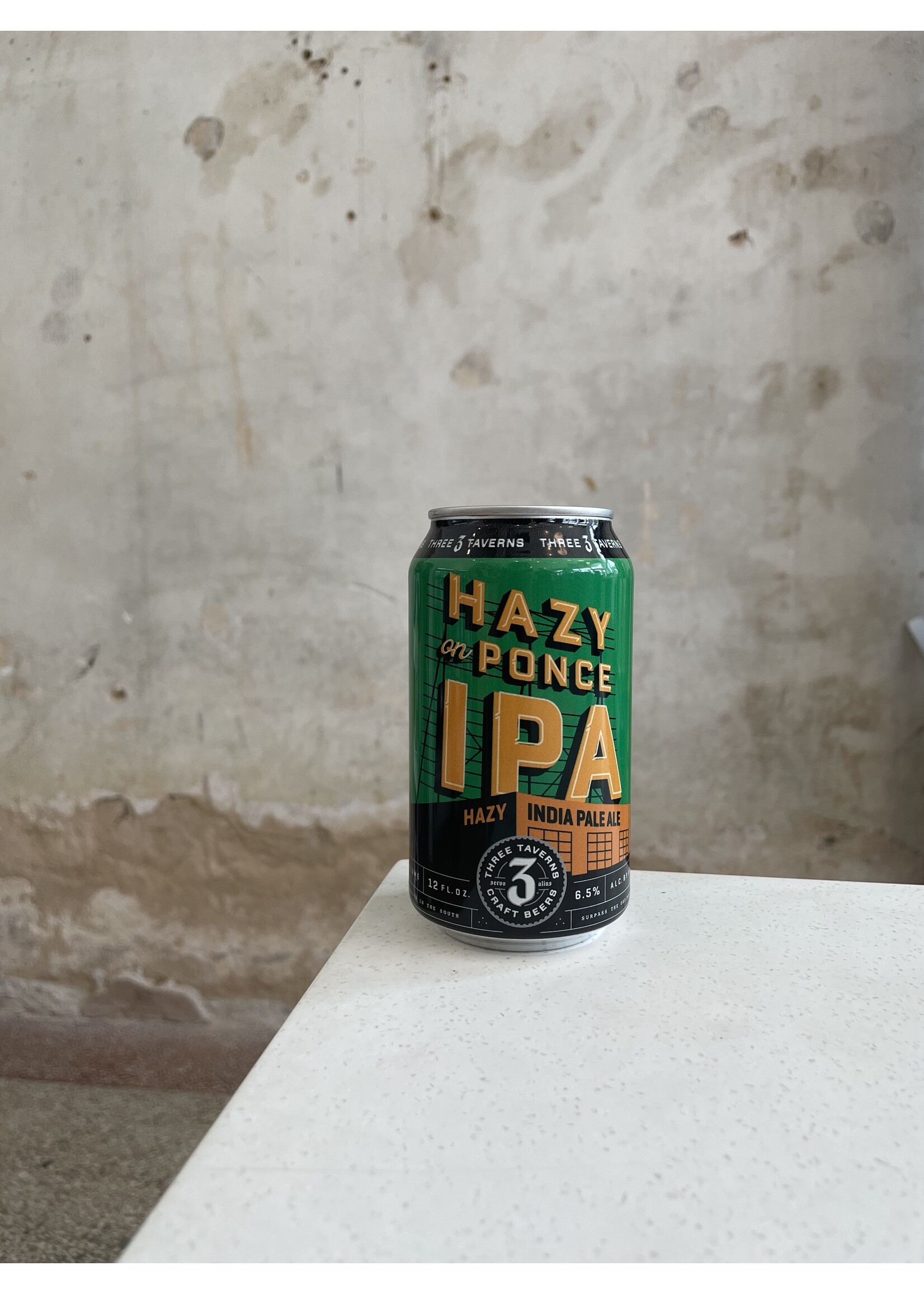 Three Taverns Hazy Night on Ponce IPA 12oz