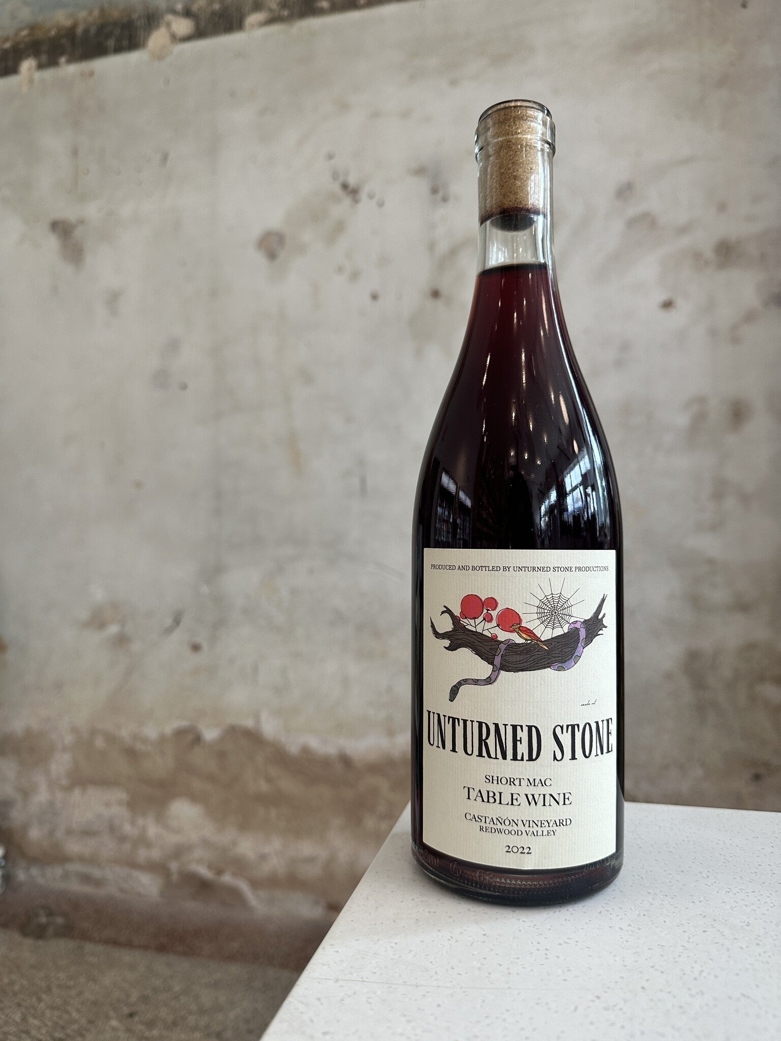 Unturned Stoned 'Short Mac' Red Blend