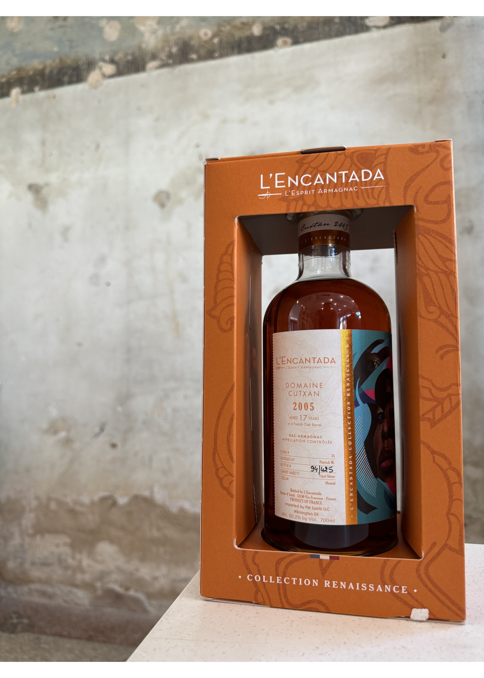 2005 L'Encantada Domaine Cutxan 17 Year Bas-Armagnac