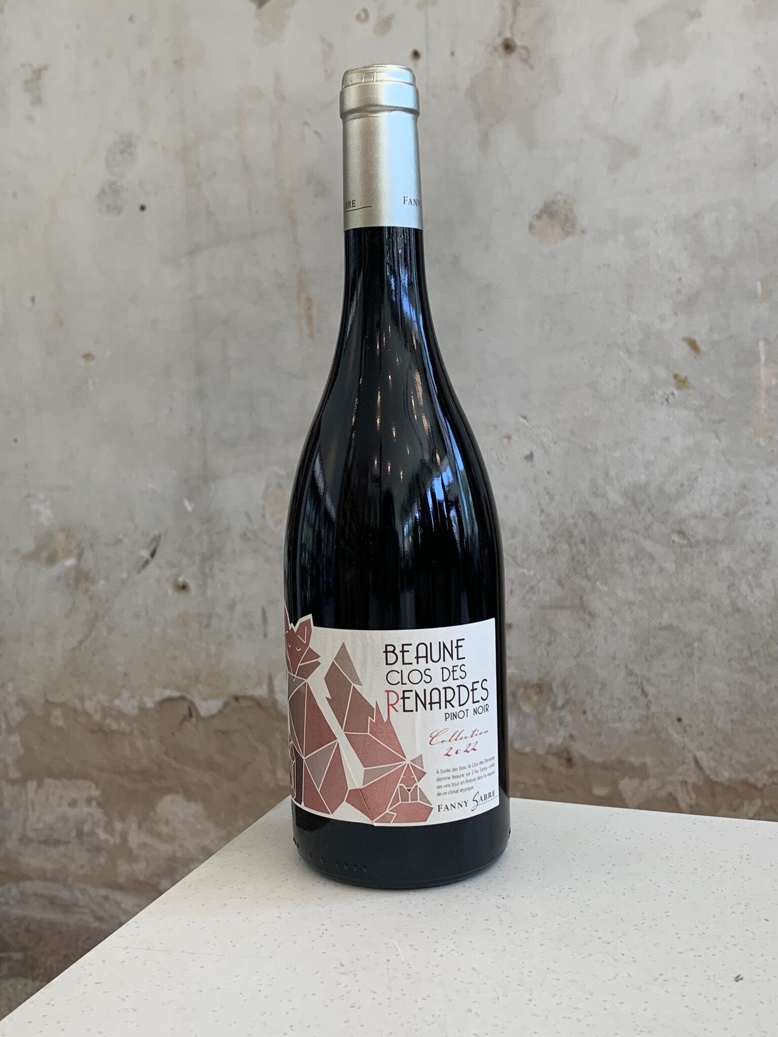 Domaine Fanny Sabre Beaune Clos des Renardes Rouge