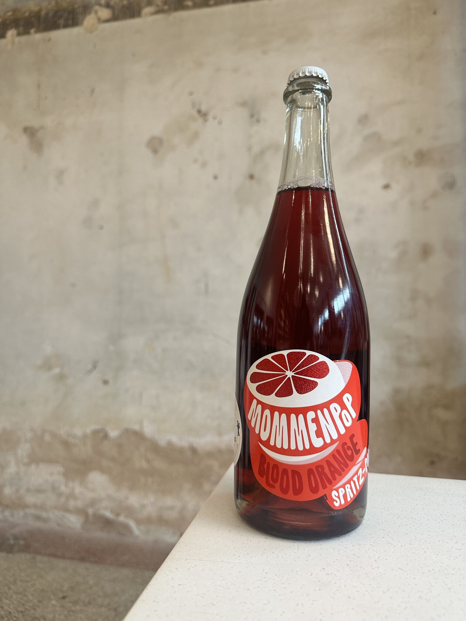 Mommenpop Blood Orange Spritz, Elemental Spirits Co. & Mommenpop