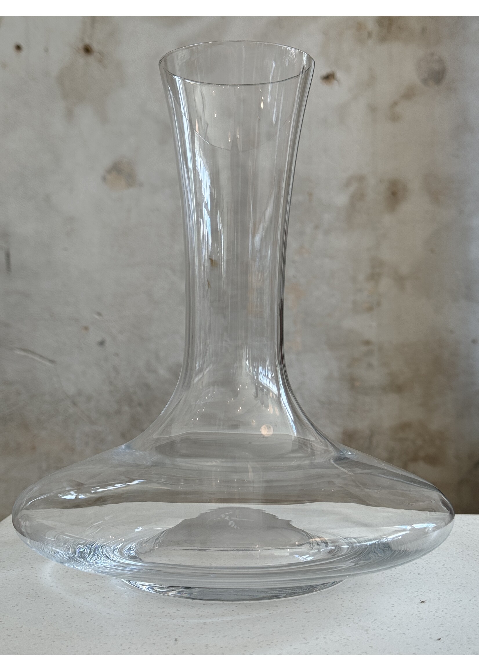 Angled Crystal Wine Decanter