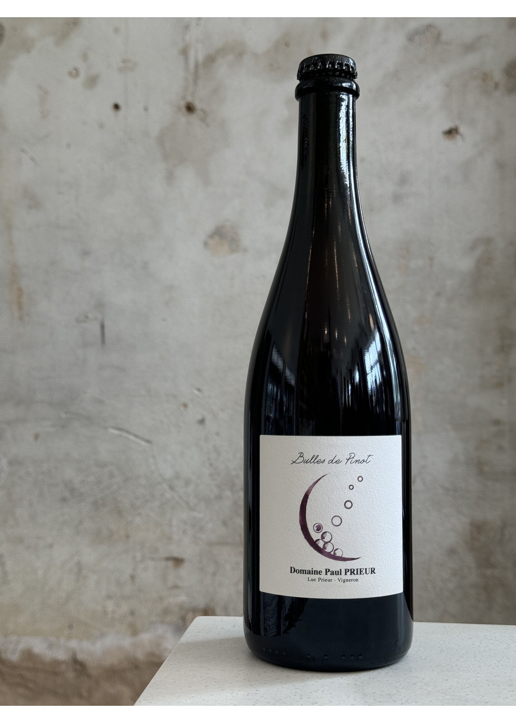 NV Domaine Paul Prieur 'Bulles de Pinot' Petillant Naturel Rosé