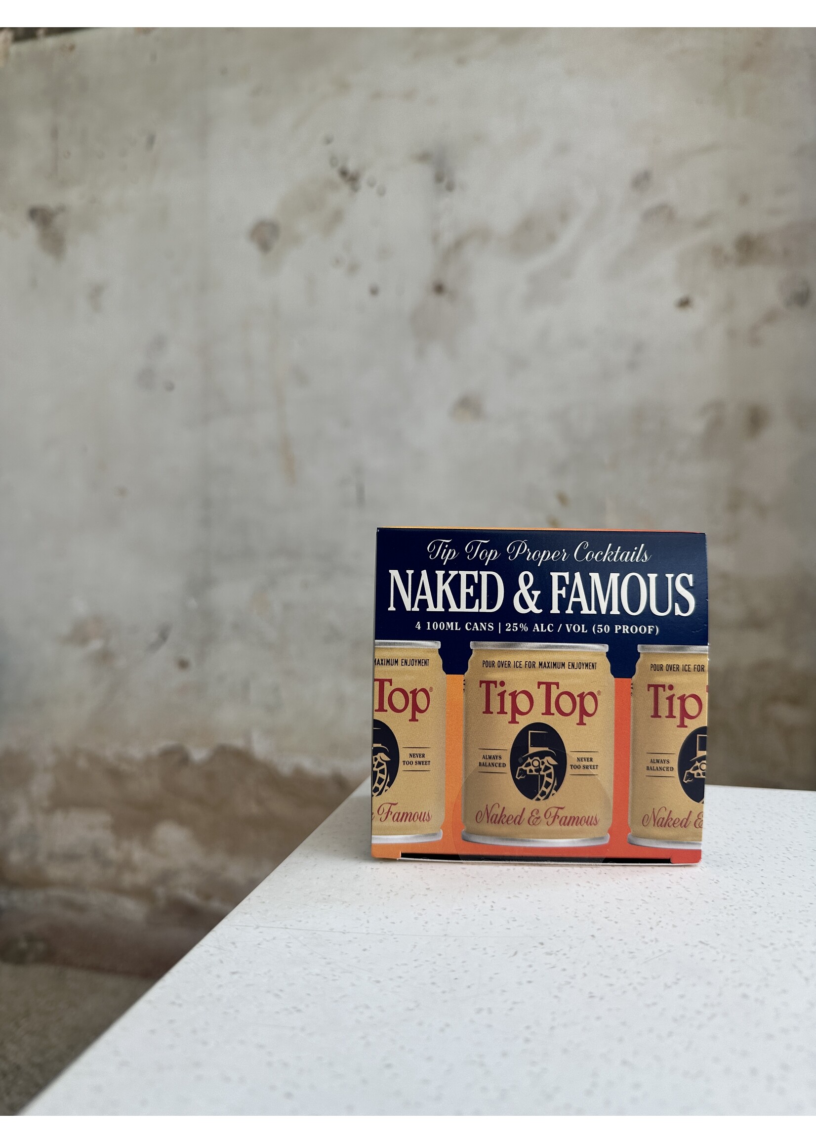 Tip Top Tip Top Naked & Famous 4 pack
