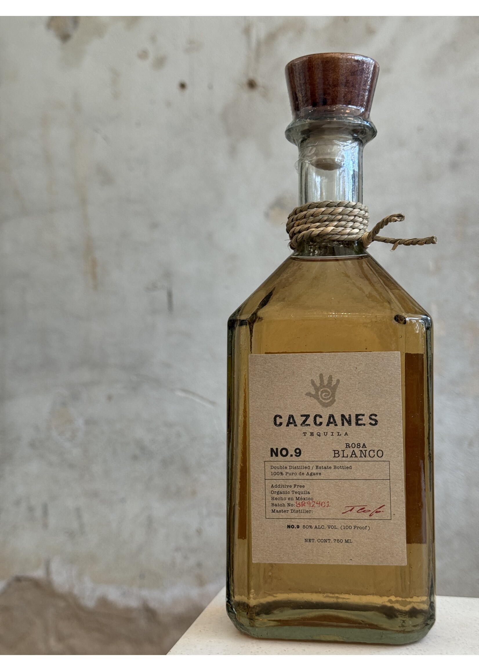 Cazcanes Rosa Blanco No. 9