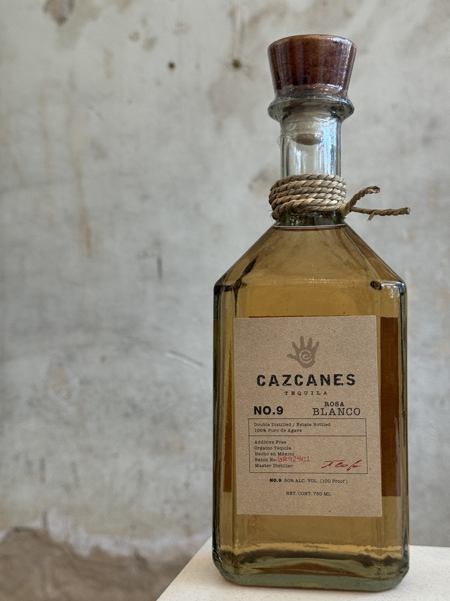 Cazcanes Rosa Blanco No. 9