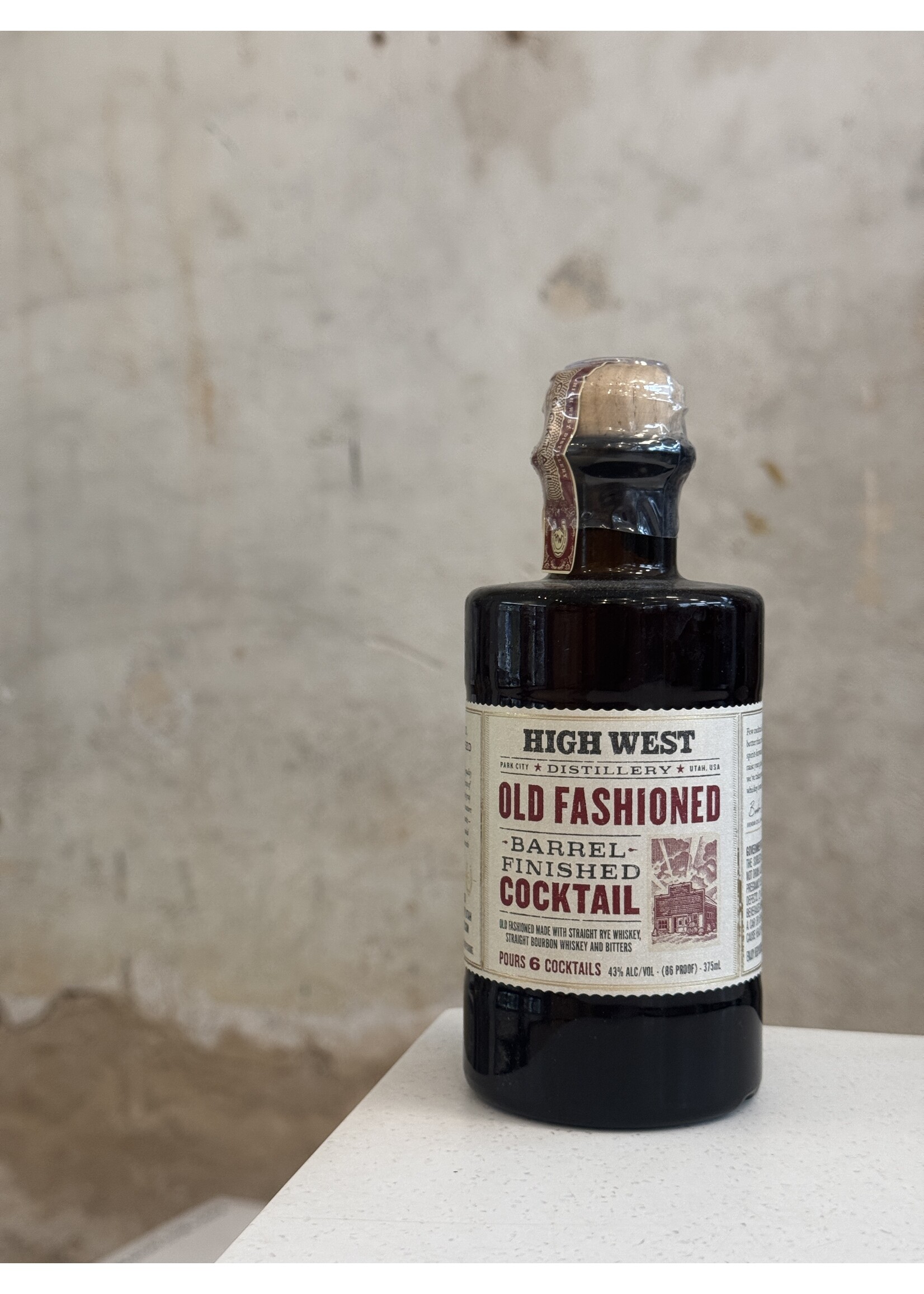 High West Distillery Old Fashioned 375mL