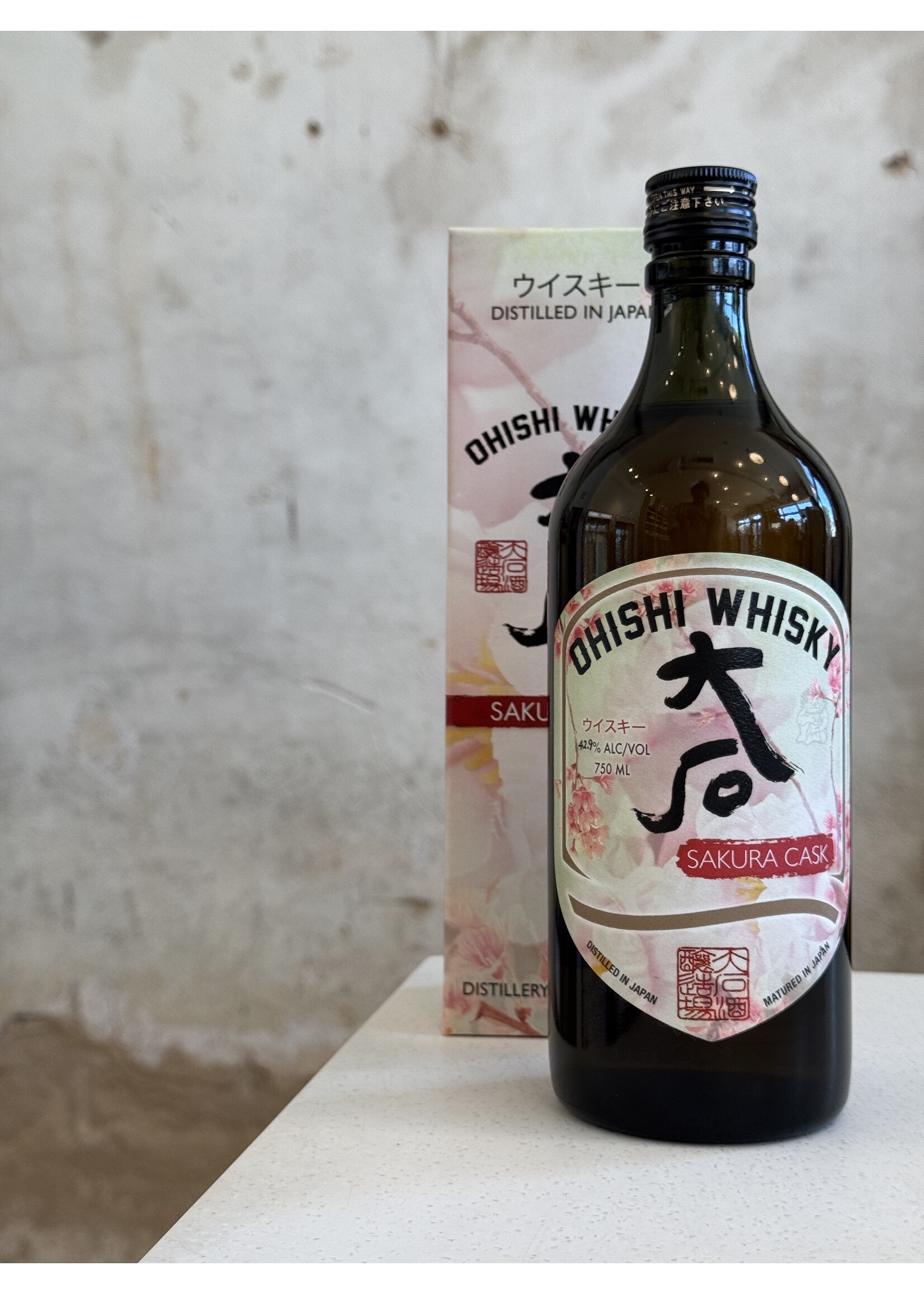 Ohishi Sakura Cask Whisky