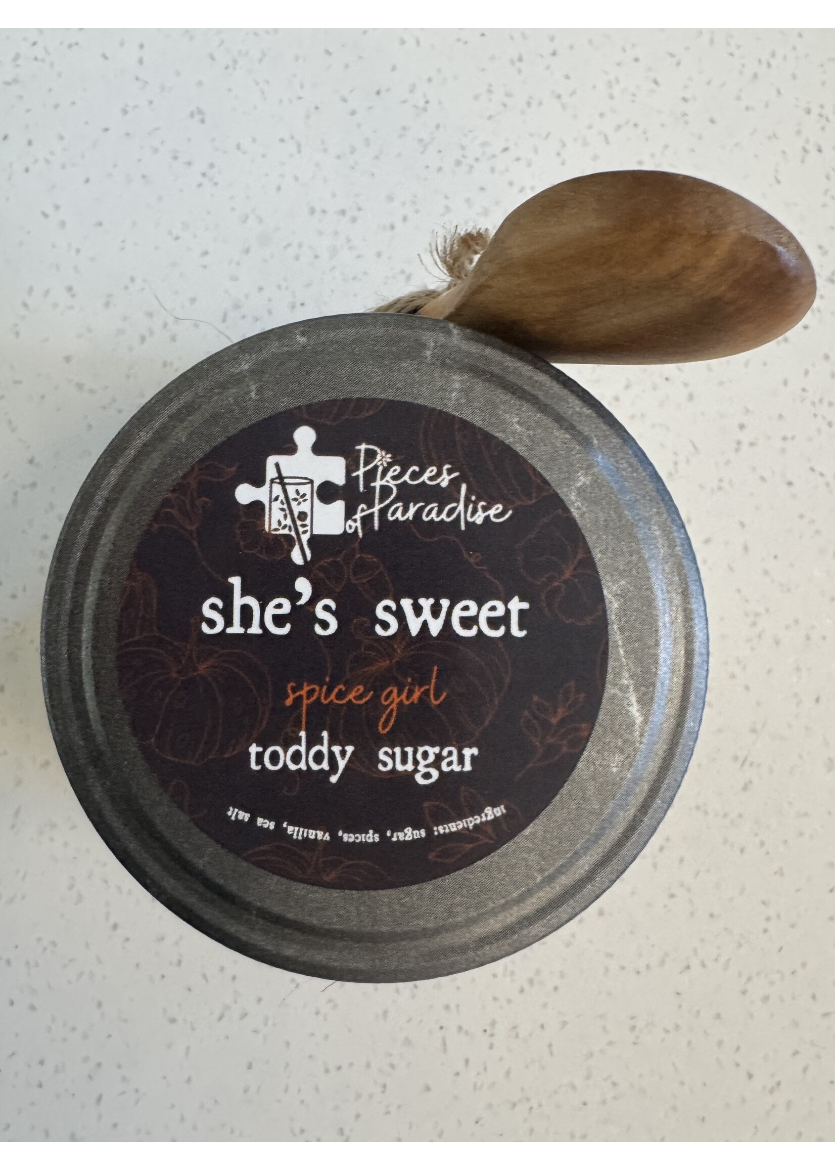 She's Sweet 'spice girl' spiced Toddy Sugar
