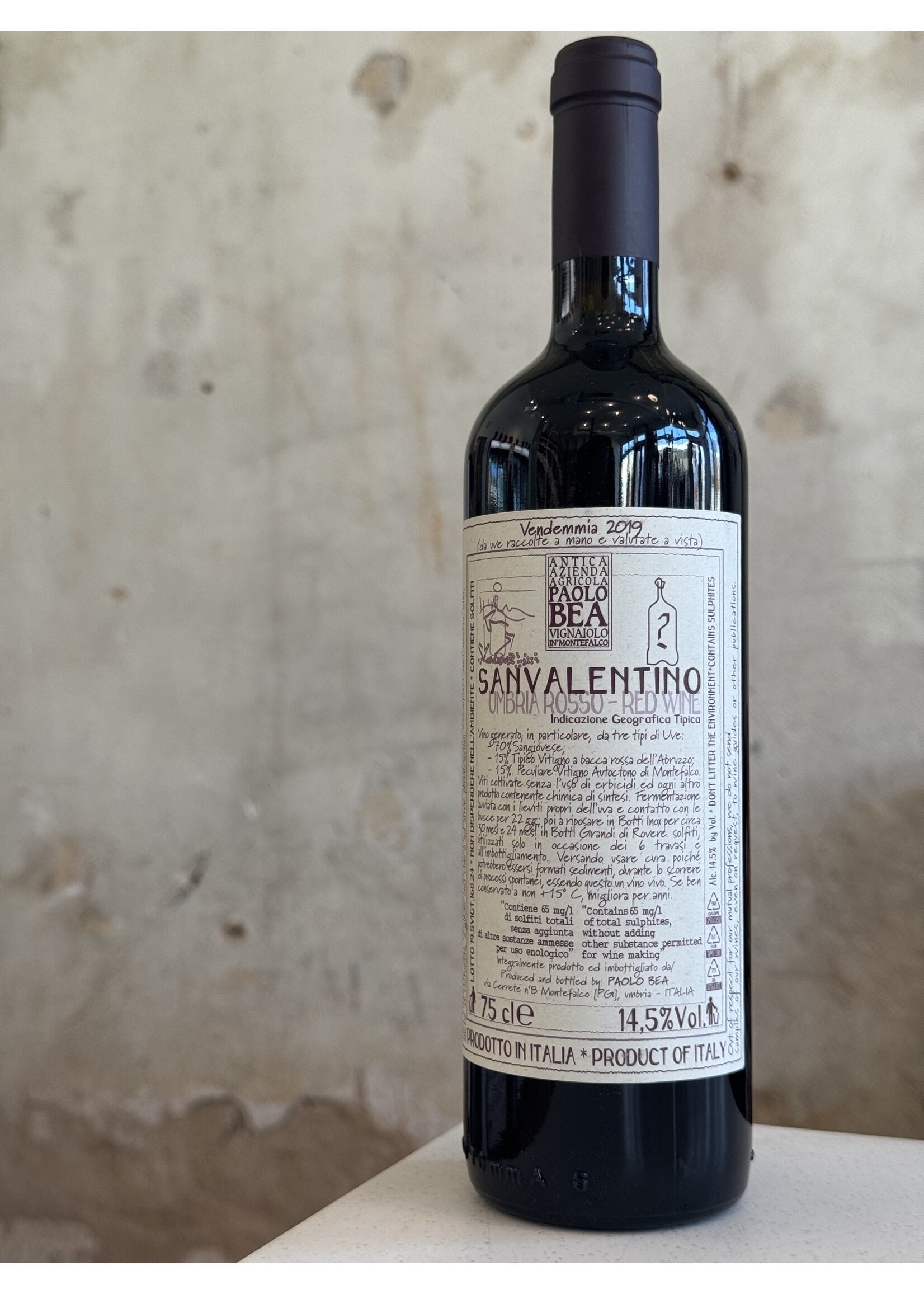 Paolo Bea San Valentino Umbria Rosso