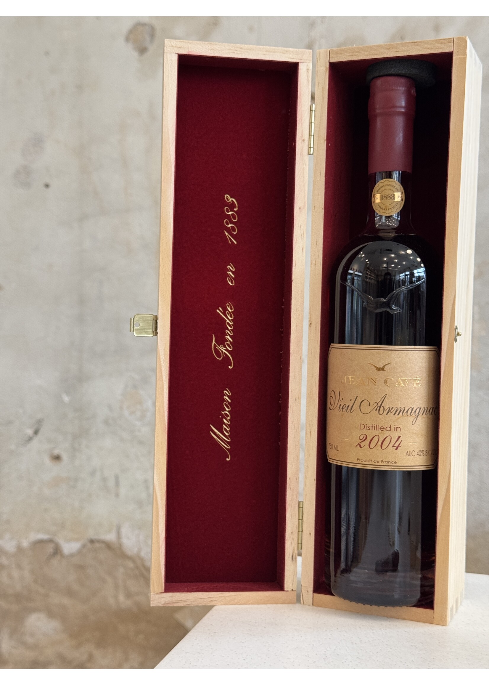 Jean Cave Vintage Armagnac 2004