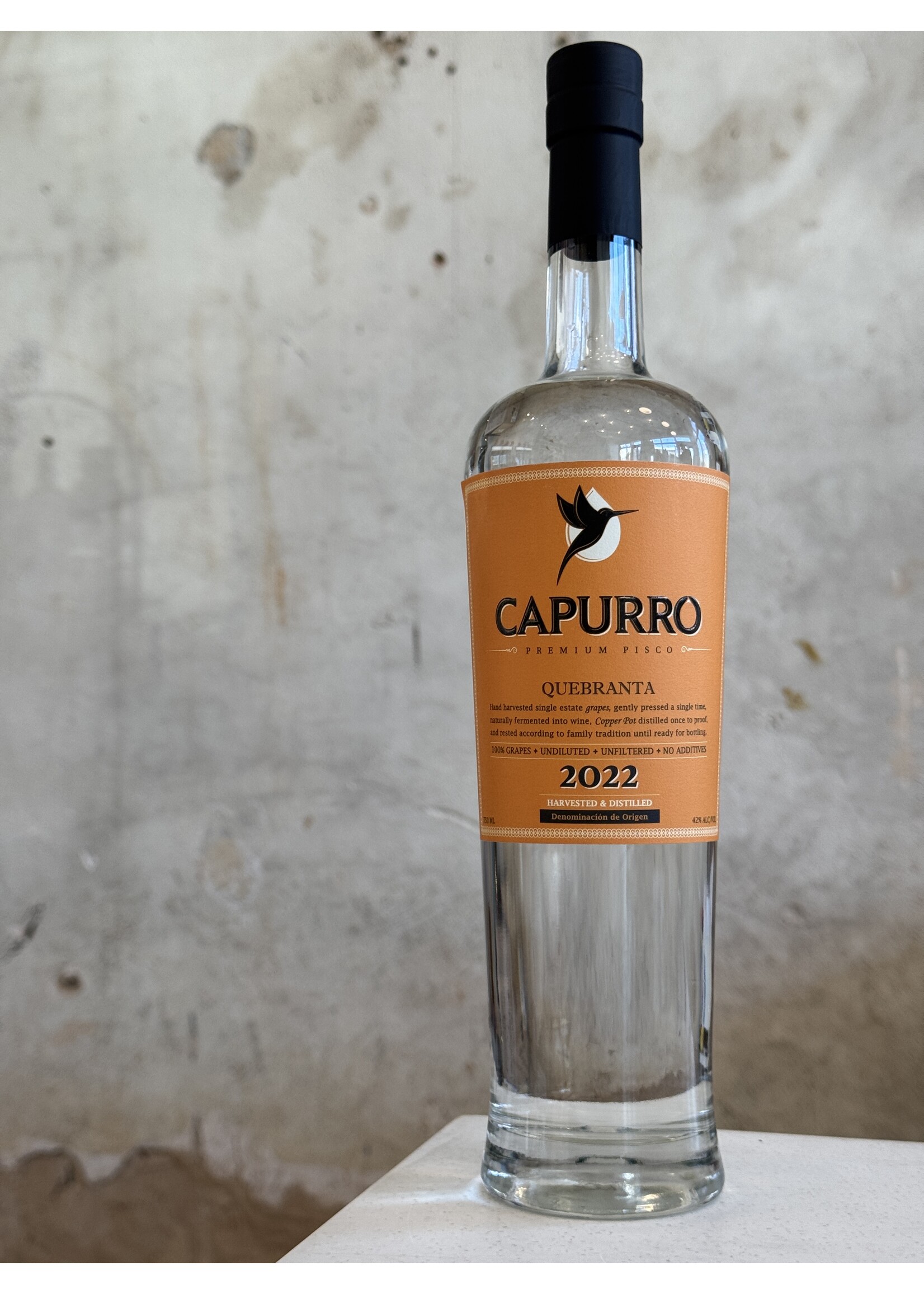 Capurro Quebranta Pisco