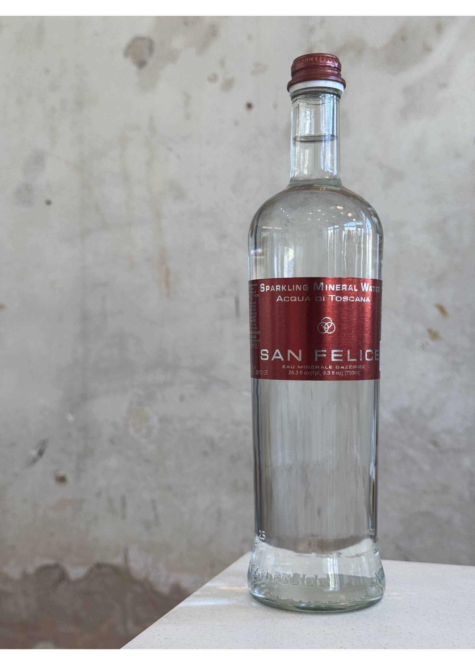 Aqua San Felice Sparkling Water 750ml