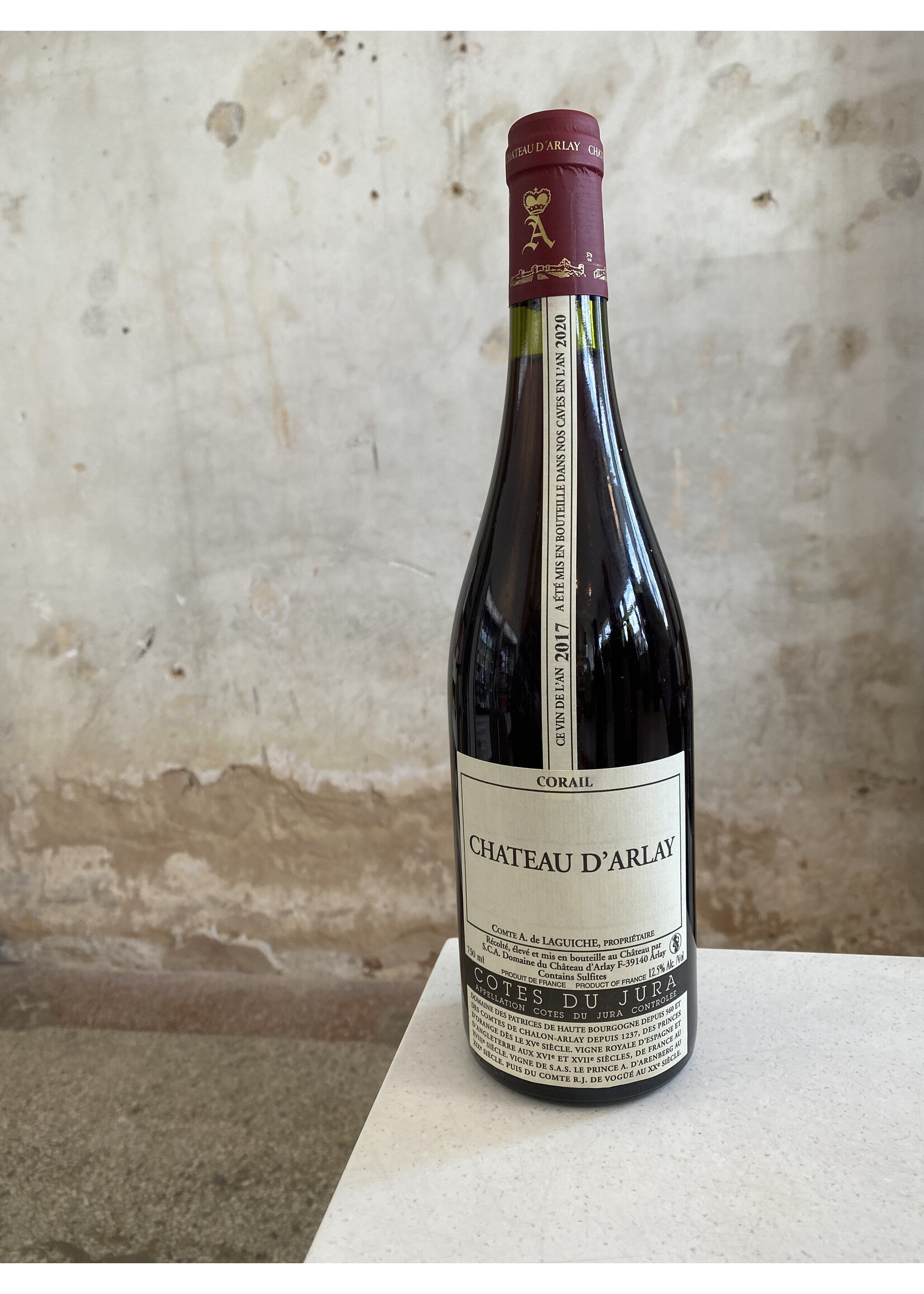2018 Château d'Arlay Côtes du Jura 'Corail'