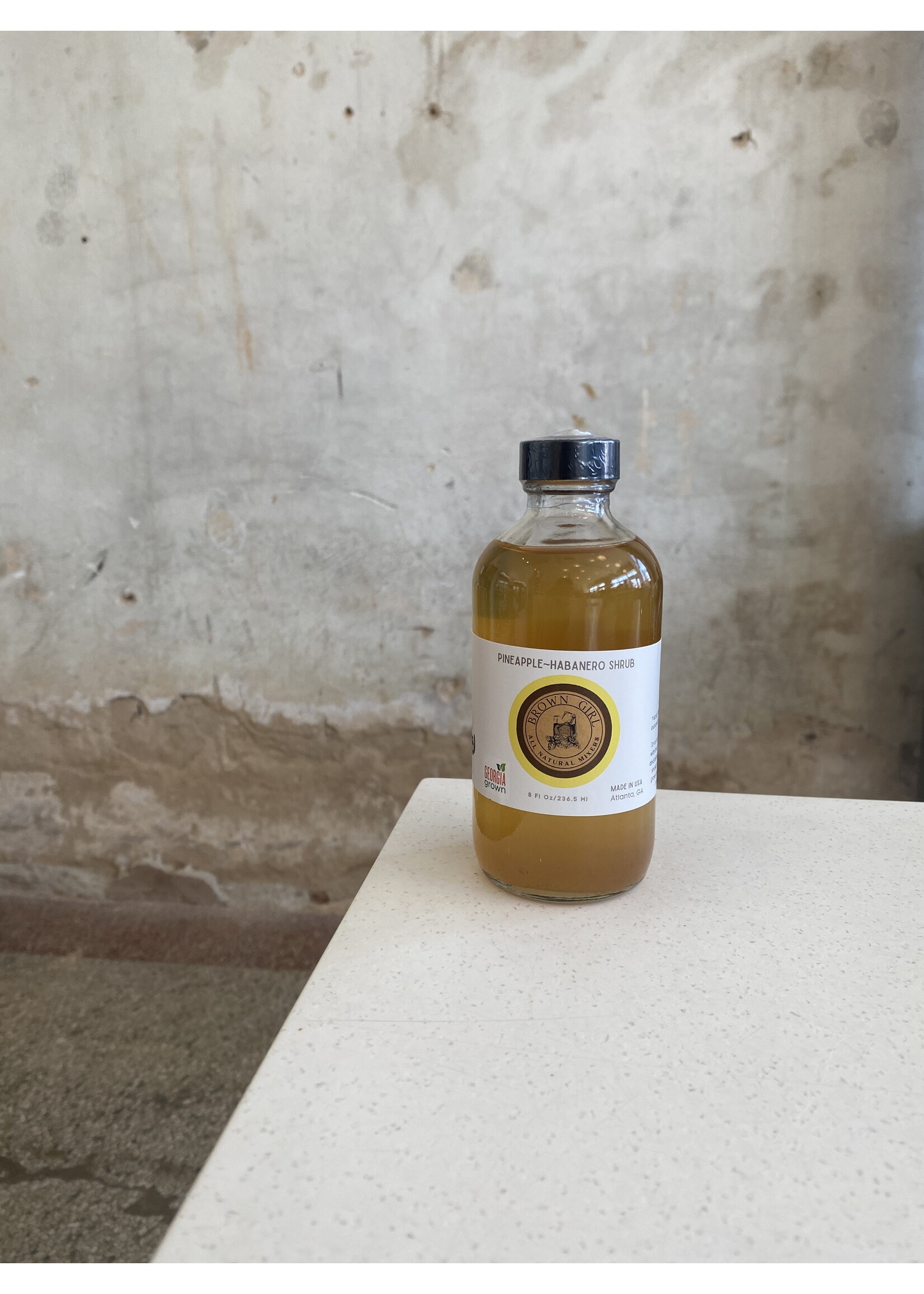 Brown Girl Mixers Pineapple Habanero Shrub