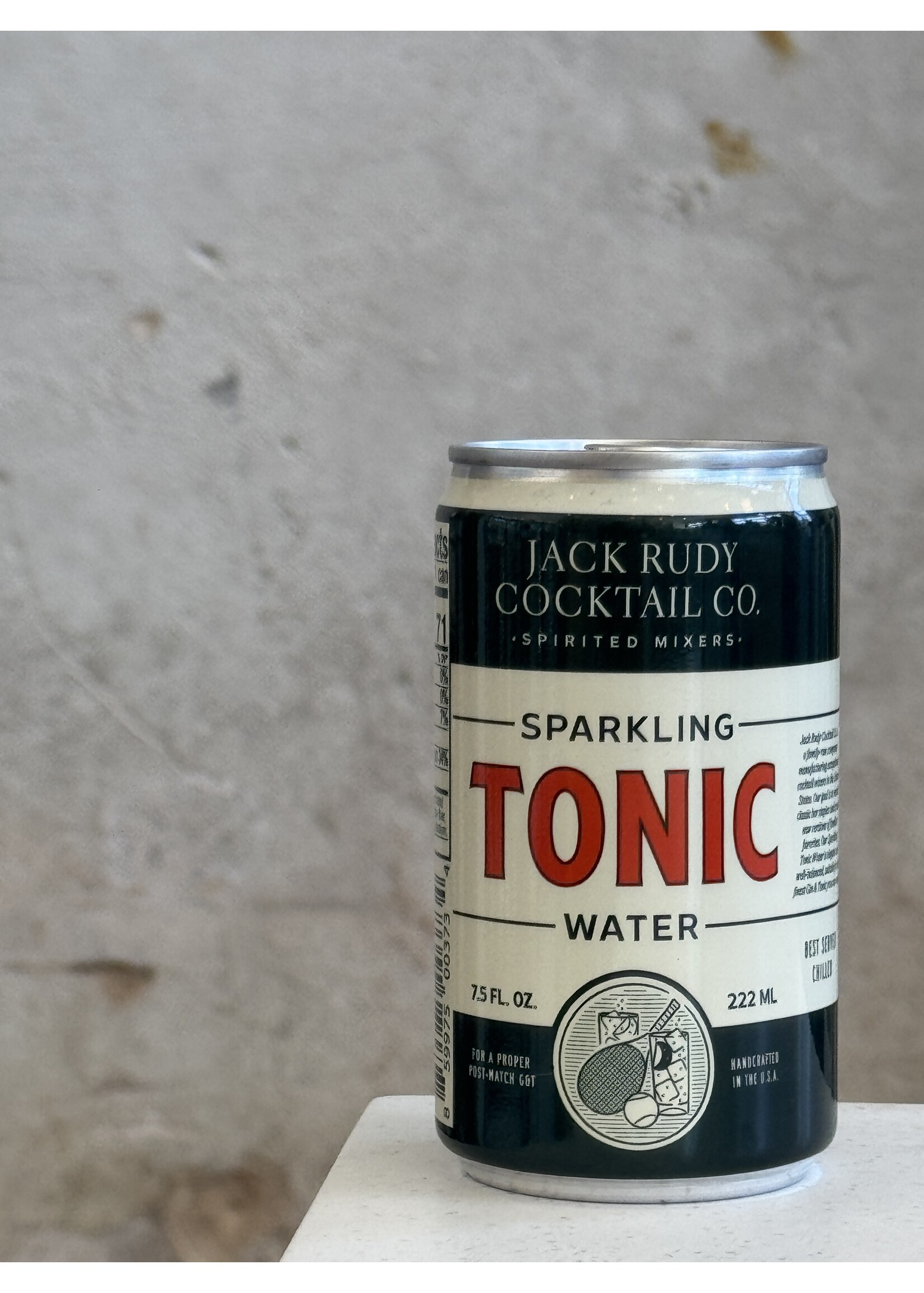 Jack Rudy Sparkling Tonic Water 7.5oz
