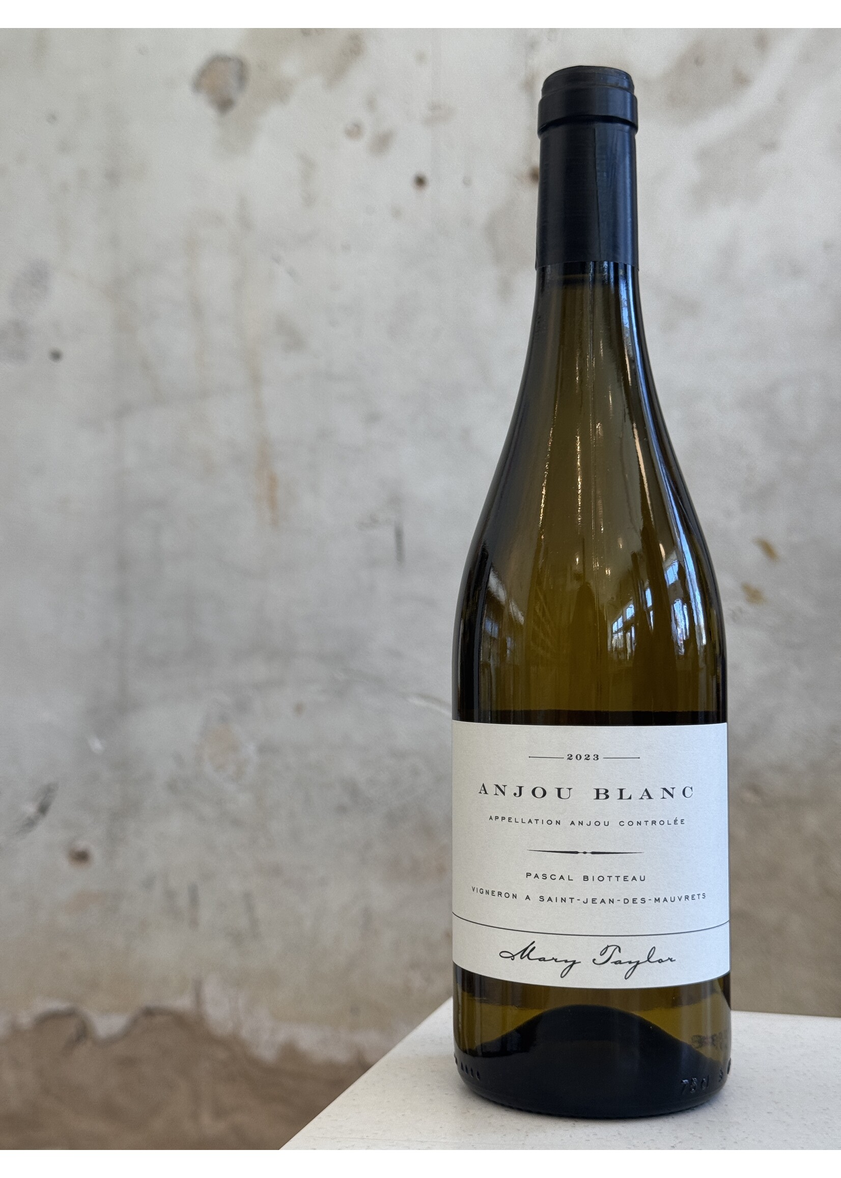 Mary Taylor Anjou Blanc Pascal Biotteau