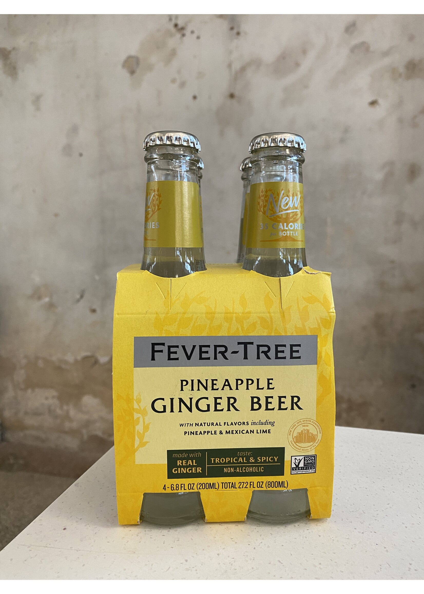Fever Tree Pineapple Ginger Beer 4 pk