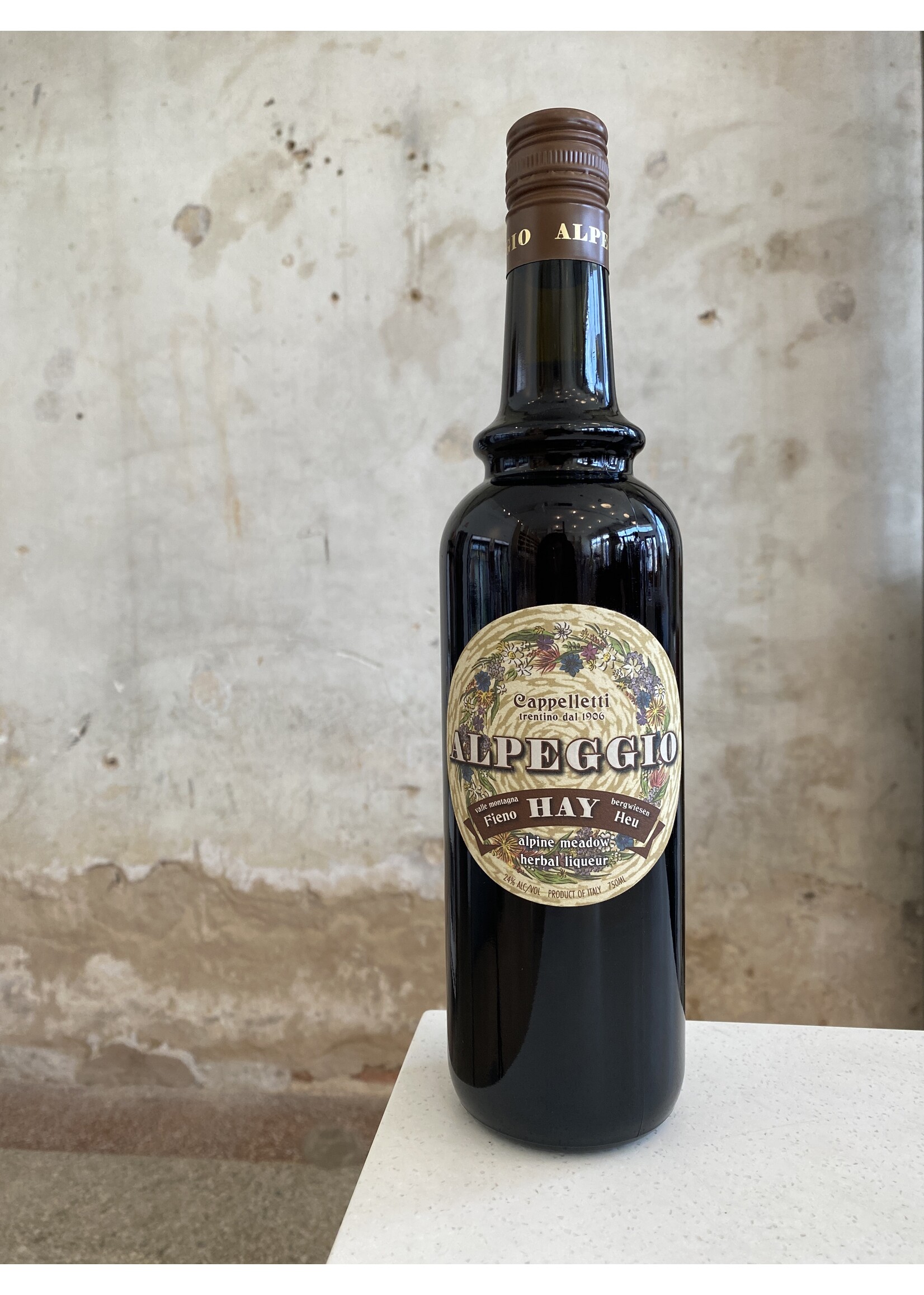 Cappelletti Alpeggio Hay Liqueur