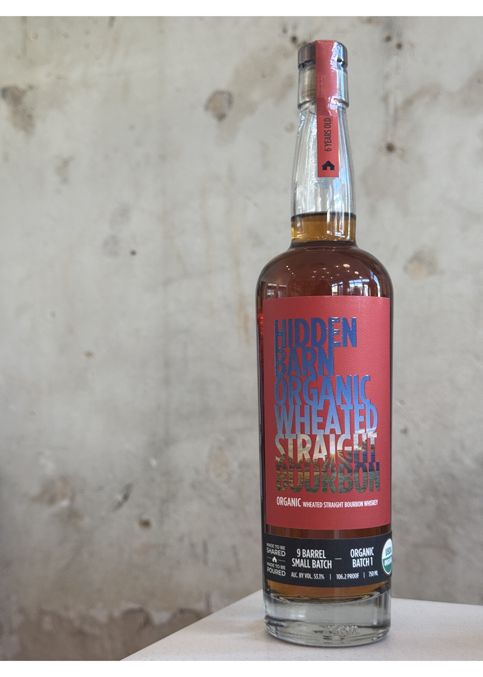Hidden Barn 6 yr. Wheated Bourbon