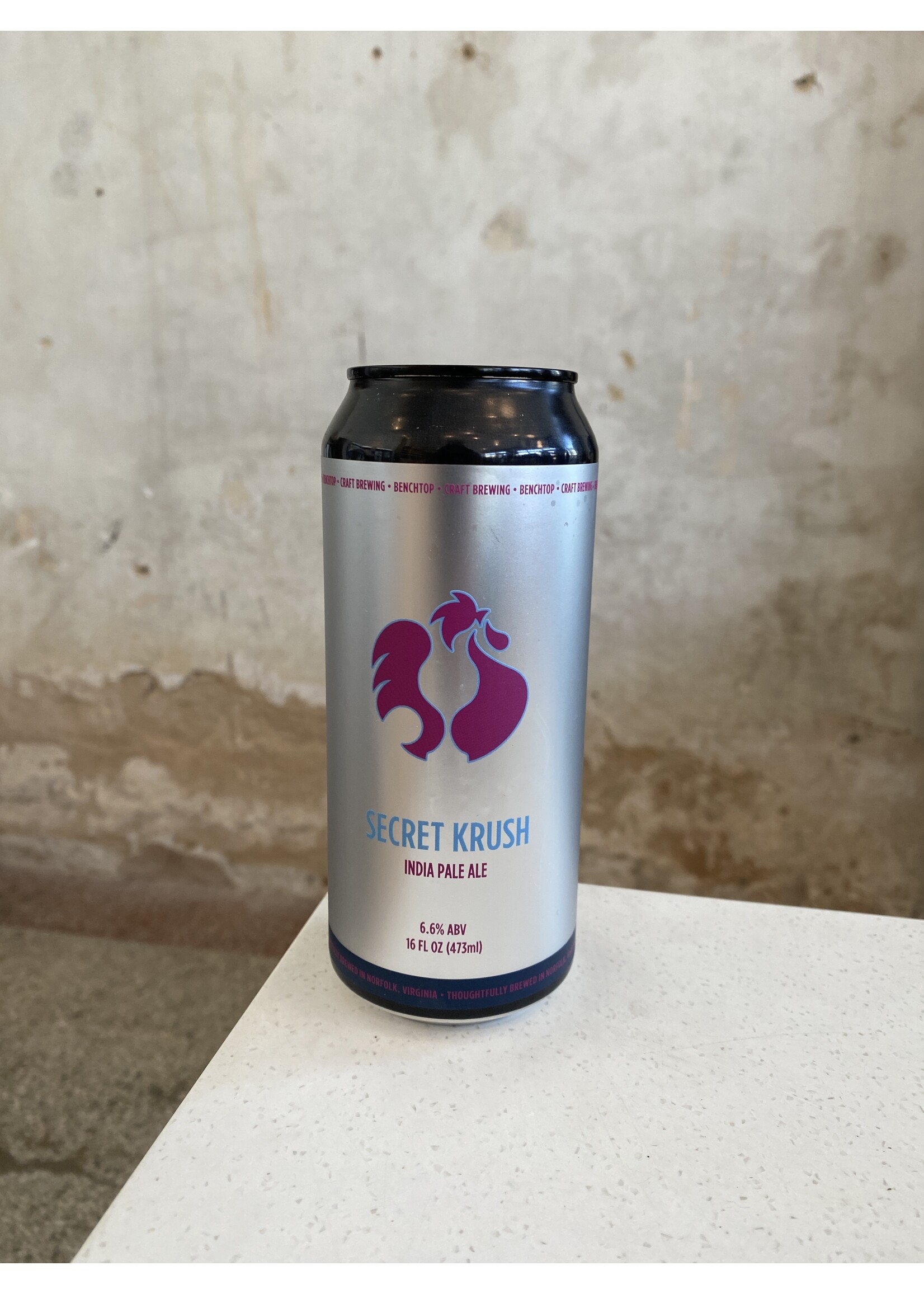Benchtop Secret Krush IPA 16oz.