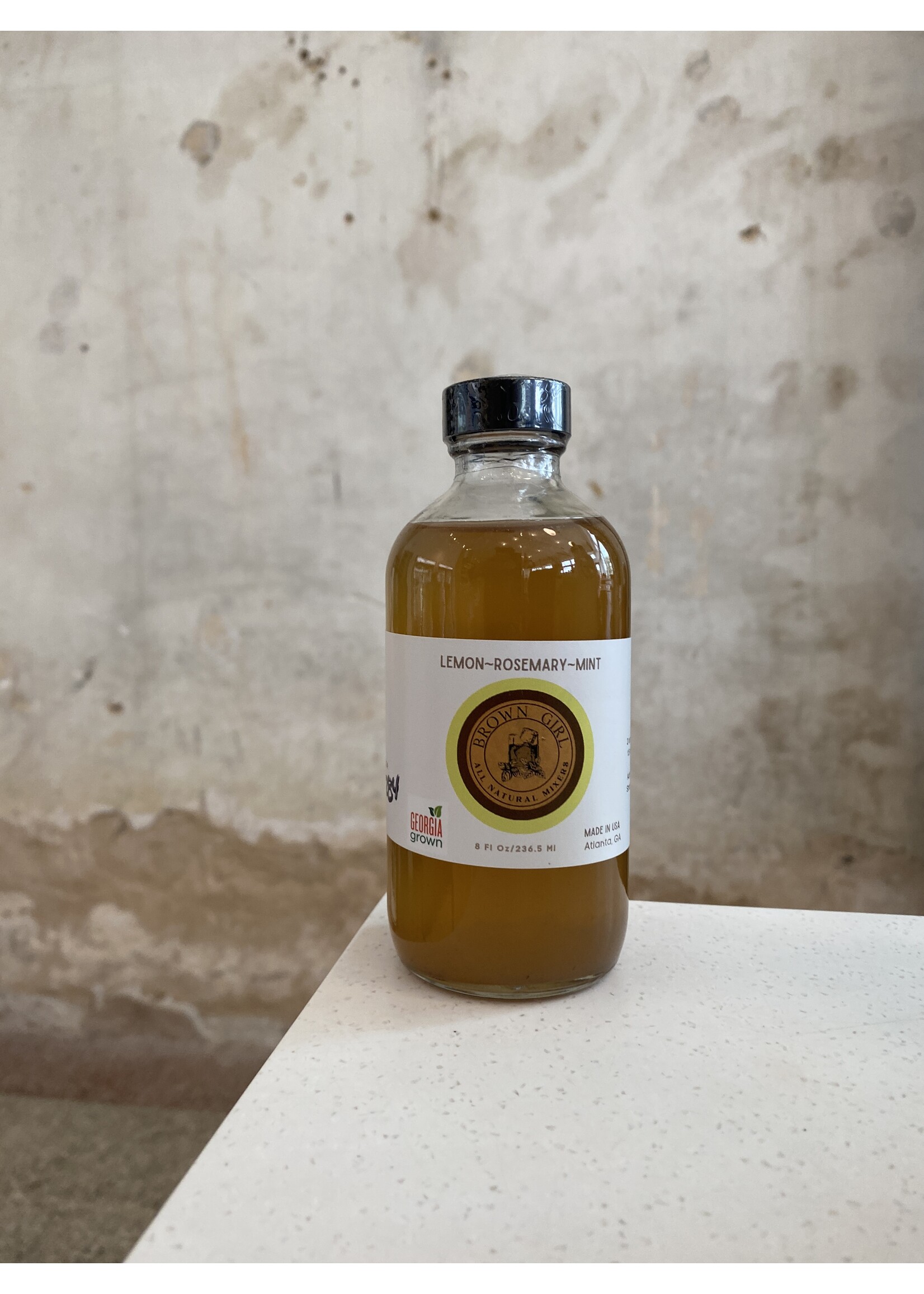 Brown Girl Mixers Brown Girl Mixers Lemon Rosemary Mint Shrub