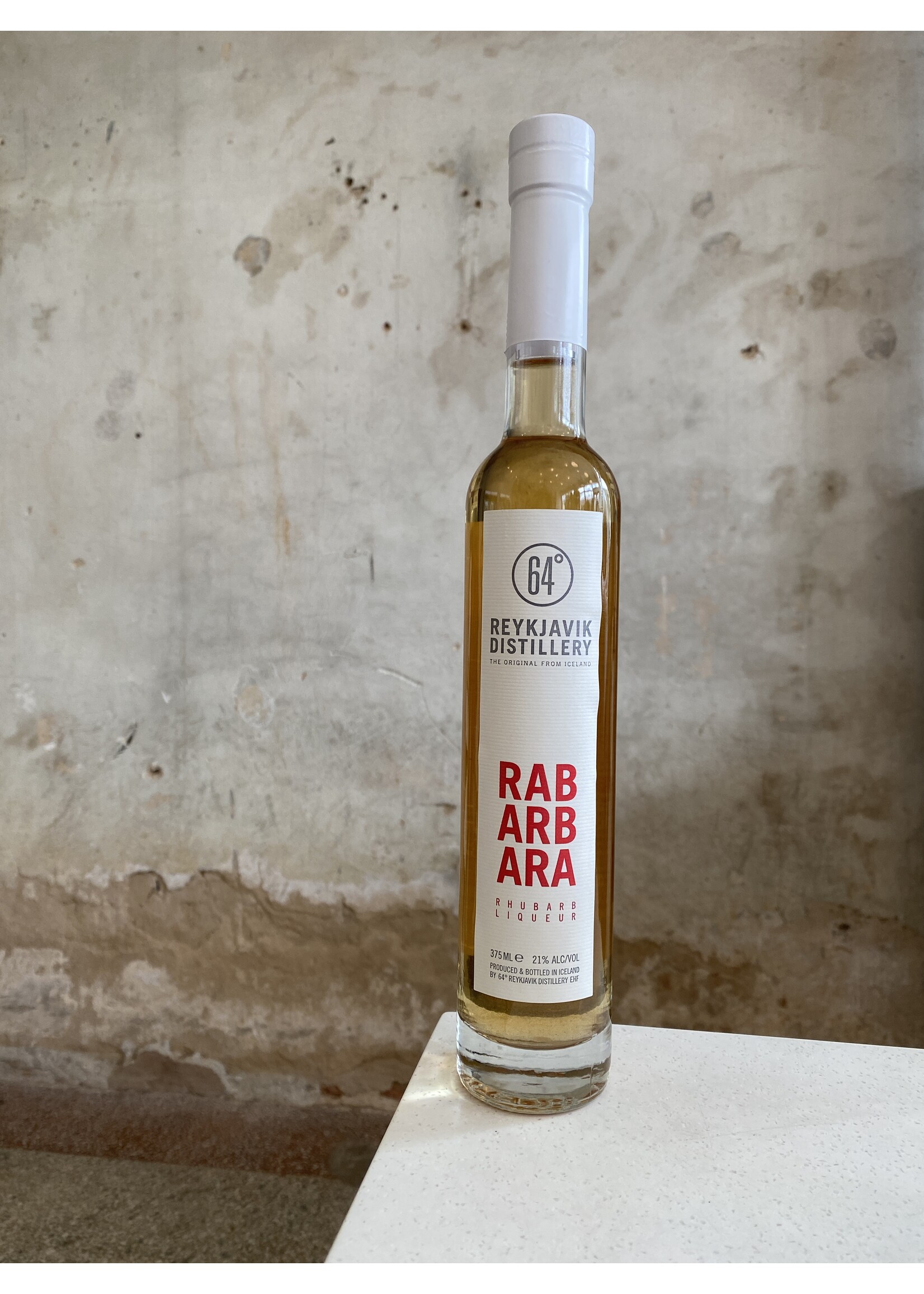 64 Degrees Reykjavik Distillery Rabarbara Liqueur