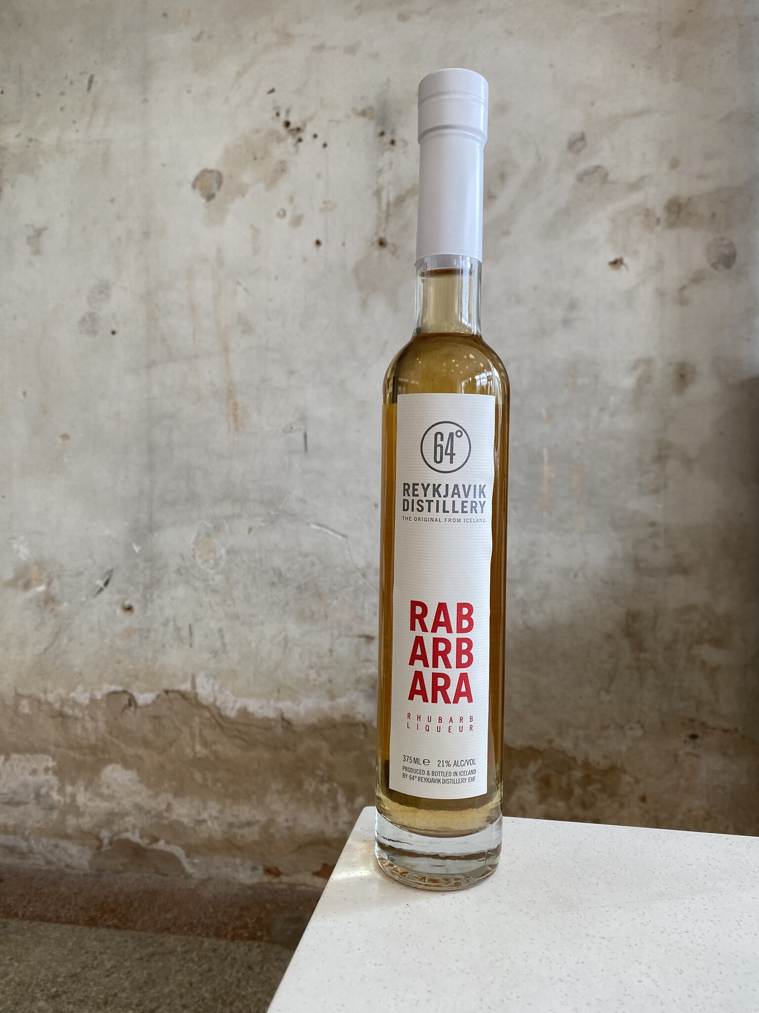64 Degrees Reykjavik Distillery Rabarbara Liqueur - Elemental