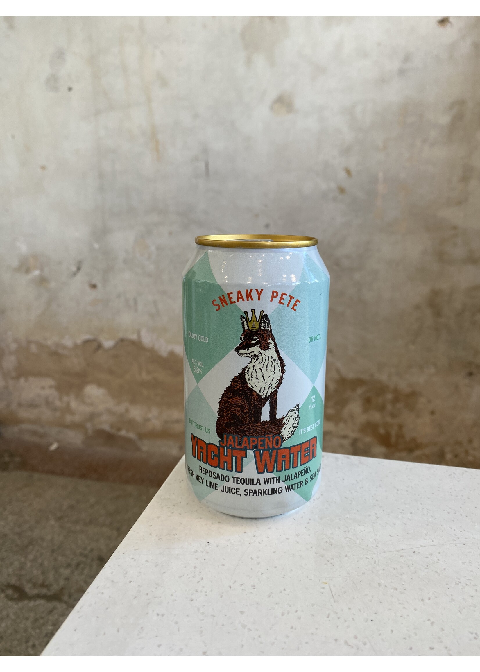 Sneaky Pete Jalapeño Yacht Water