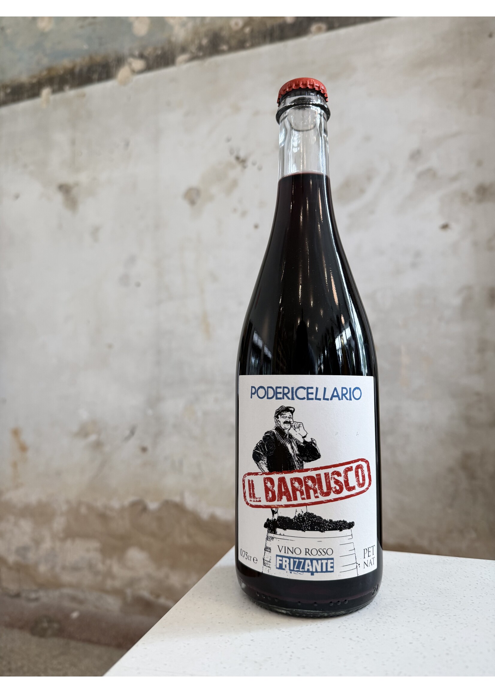 NV Poderi Cellario 'il Barrusco' Rosso Frizzante