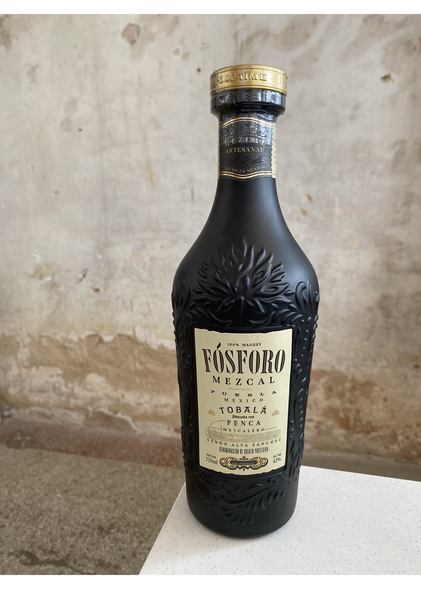 Fósforo Mezcal Tobalá Abocado con Penca