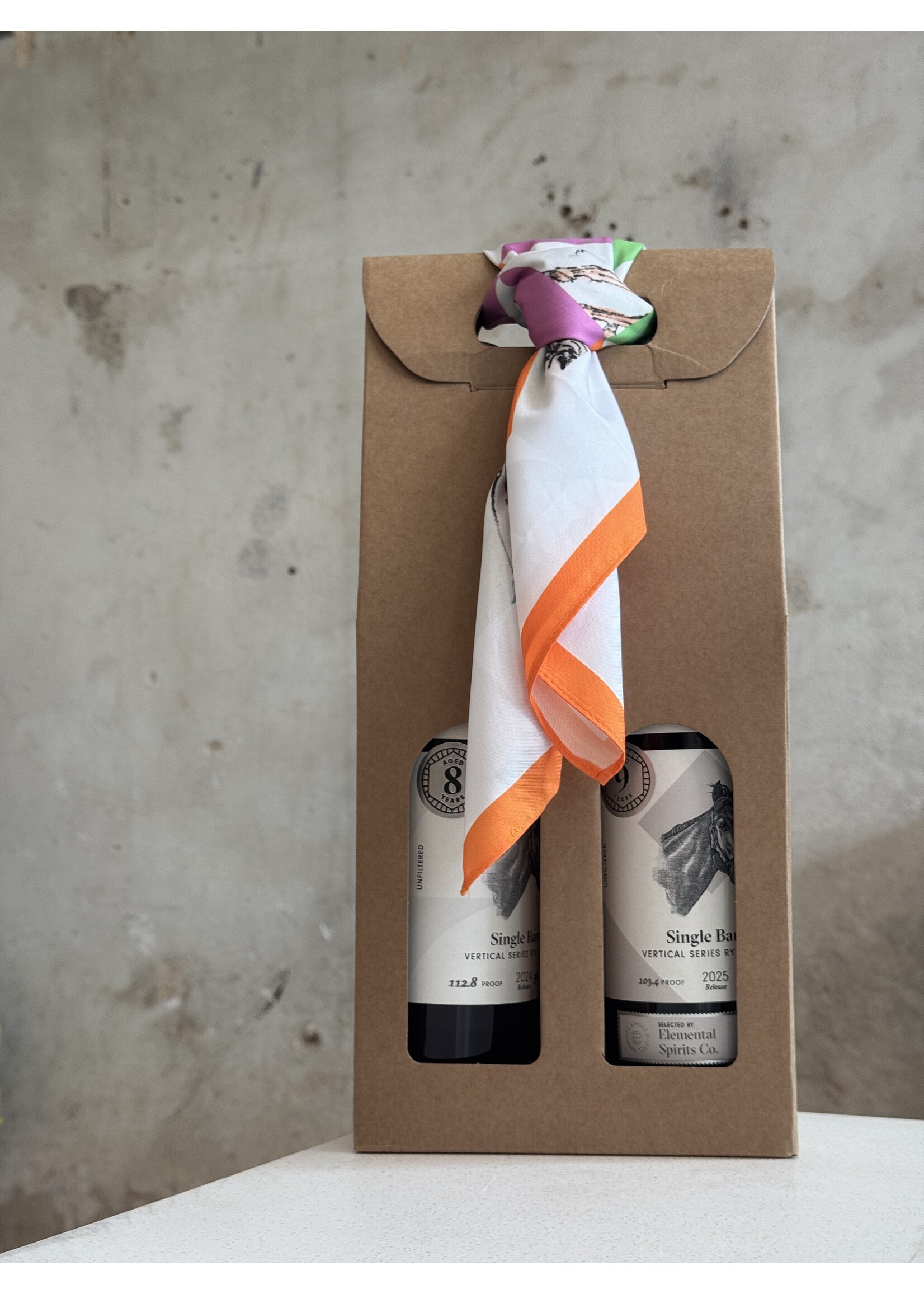 Pinhook Pinhook True Single Barrel 8yr & 9yr Straight Rye Vertical **Elemental Spirits Co. Exclusive** PACK