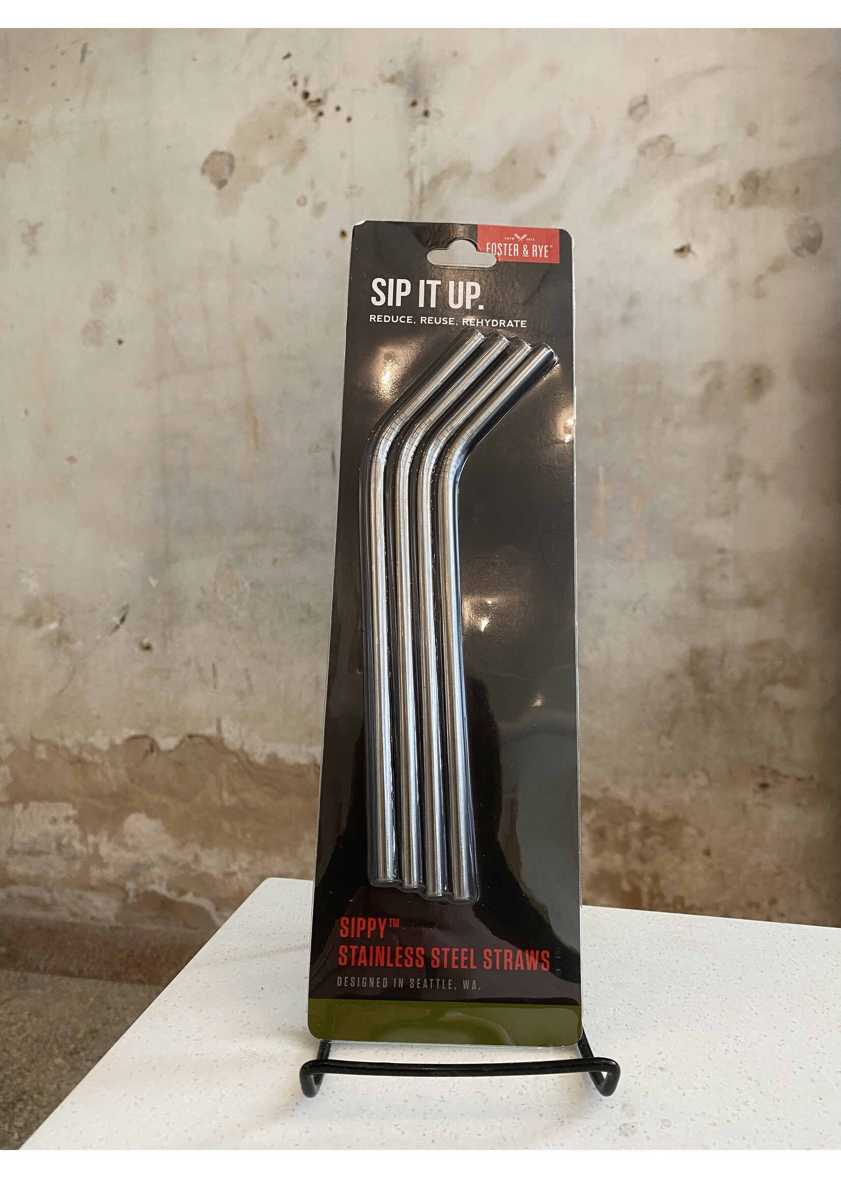 Stainless Steel Straws 4pk