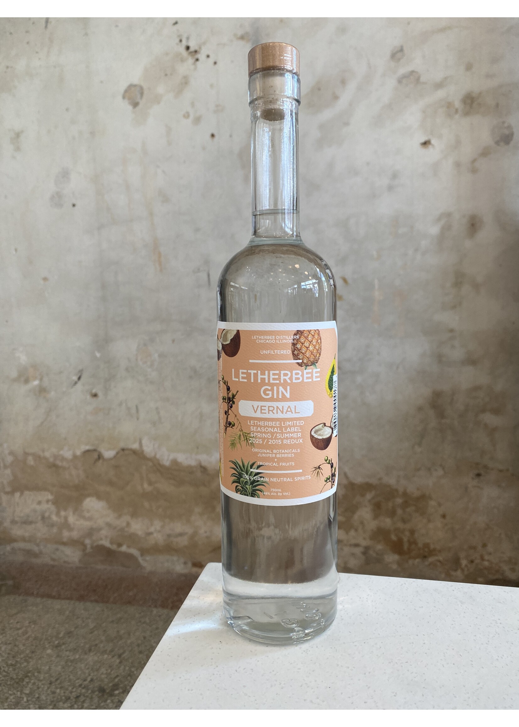 Letherbee Vernal Gin " Tropical"