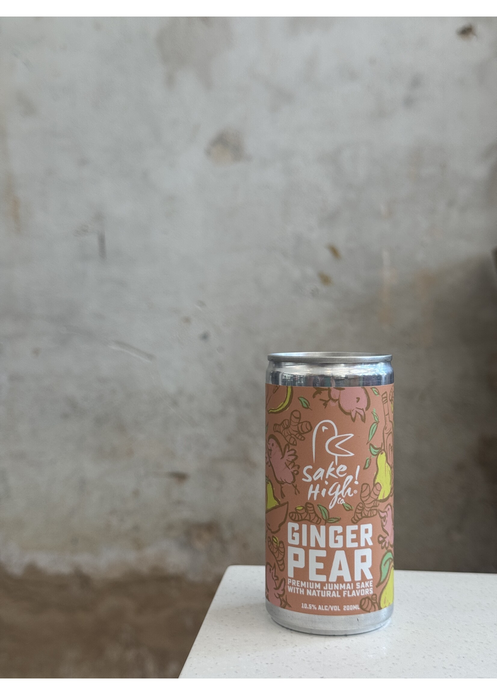 Sake High! Co. Ginger Pear Hard Tea