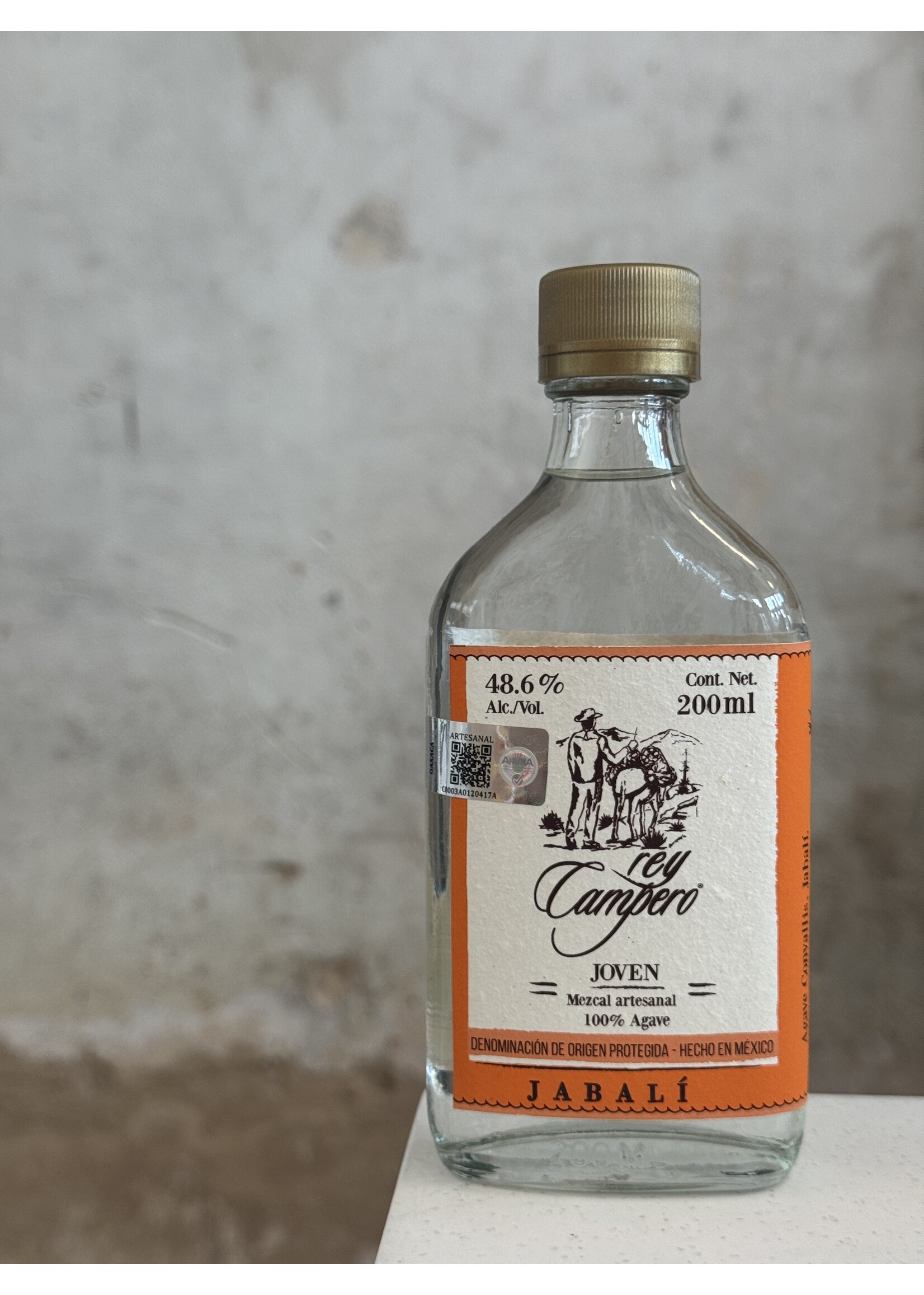 Mezcal Rey Campero Jabali 200ml