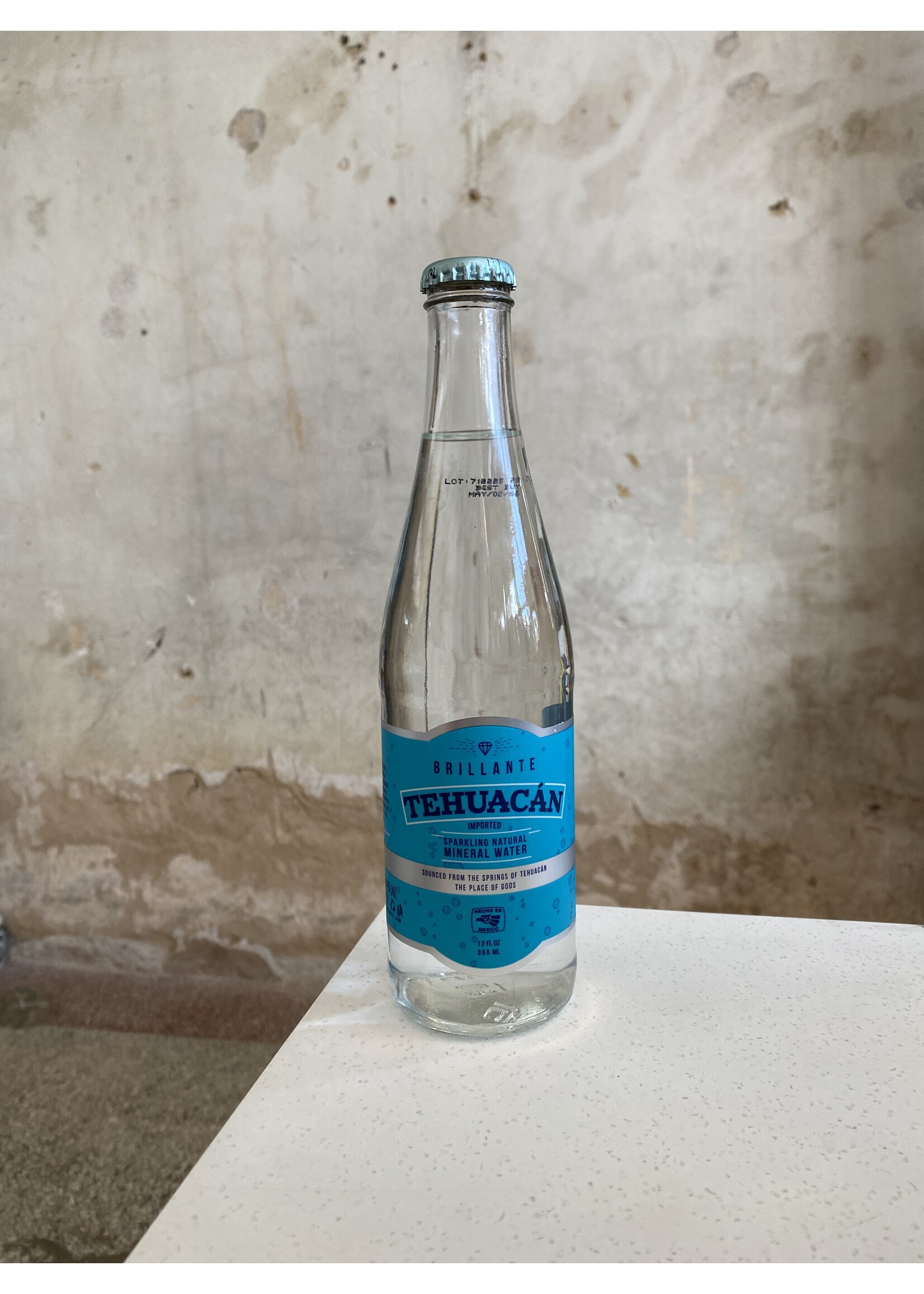 Tehuacán Brillante Sparkling Mineral Water 12oz