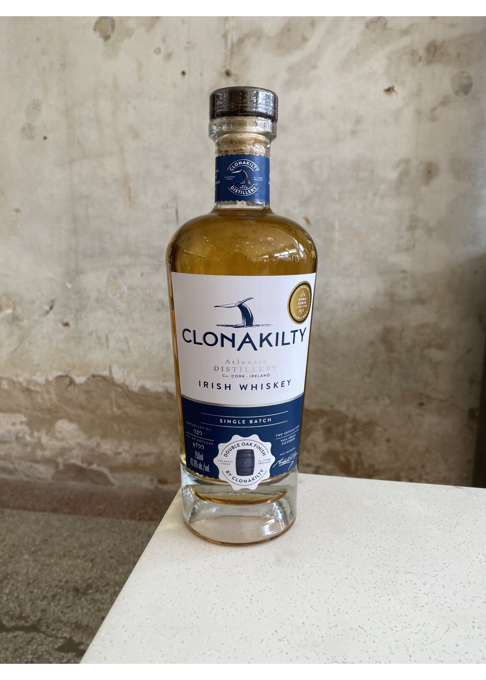 Clonakilty Double Oak Irish Whiskey