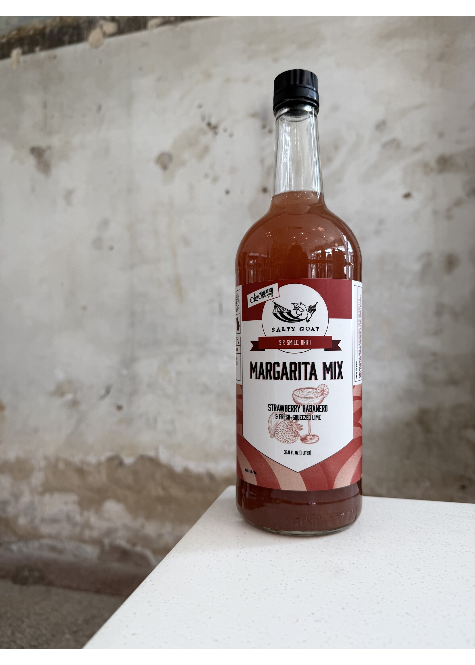 New Creation Bar Mix New Creation 'Salty Goat' Strawberry Habanero Margarita Mix