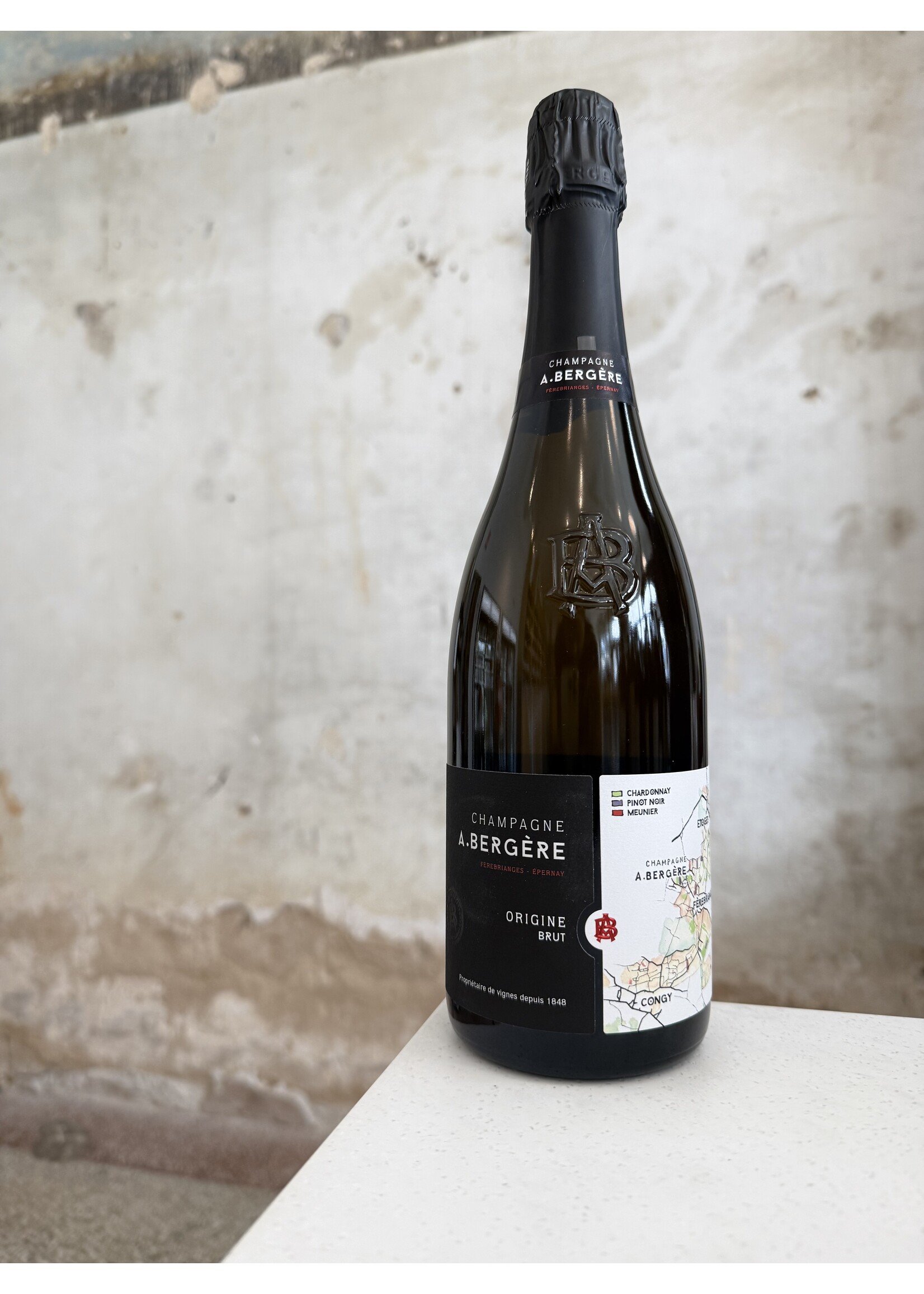 NV Champagne A. Bergère 'Origine' Brut