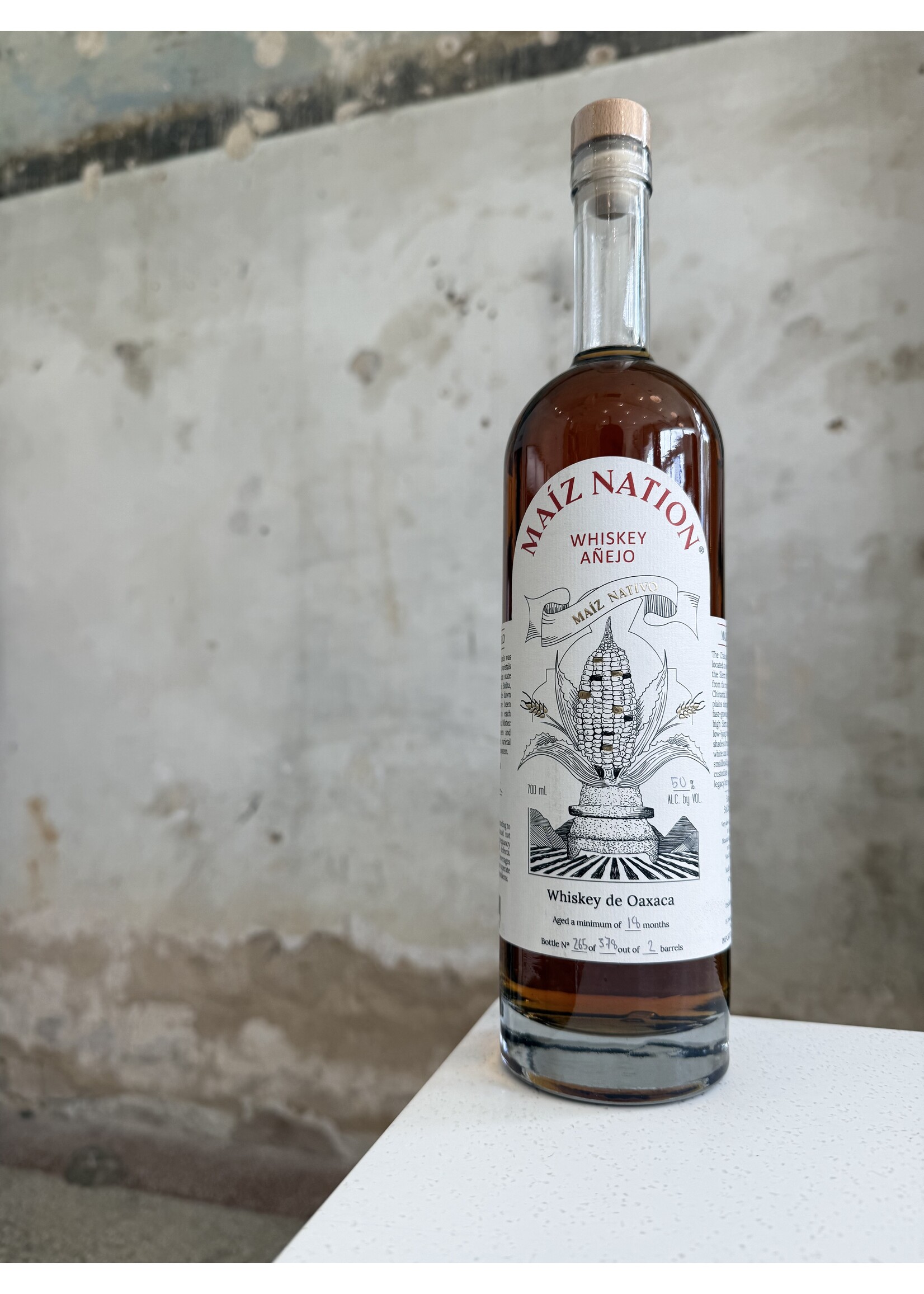 Maíz Nation Whiskey Añejo