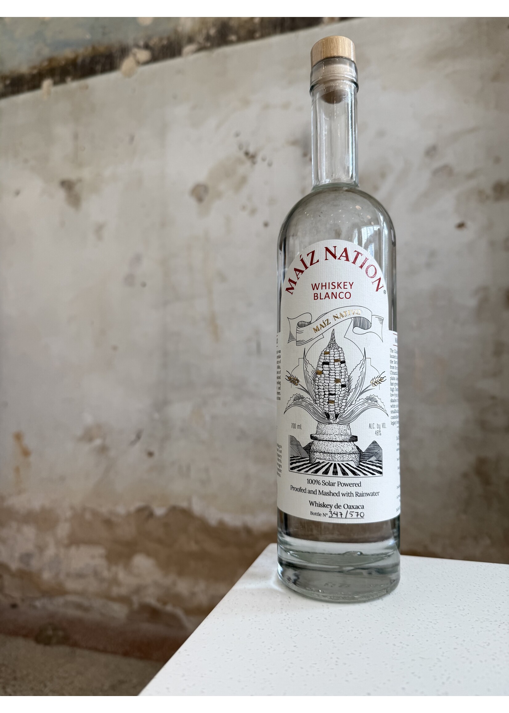 Maíz Nation Whiskey Blanco