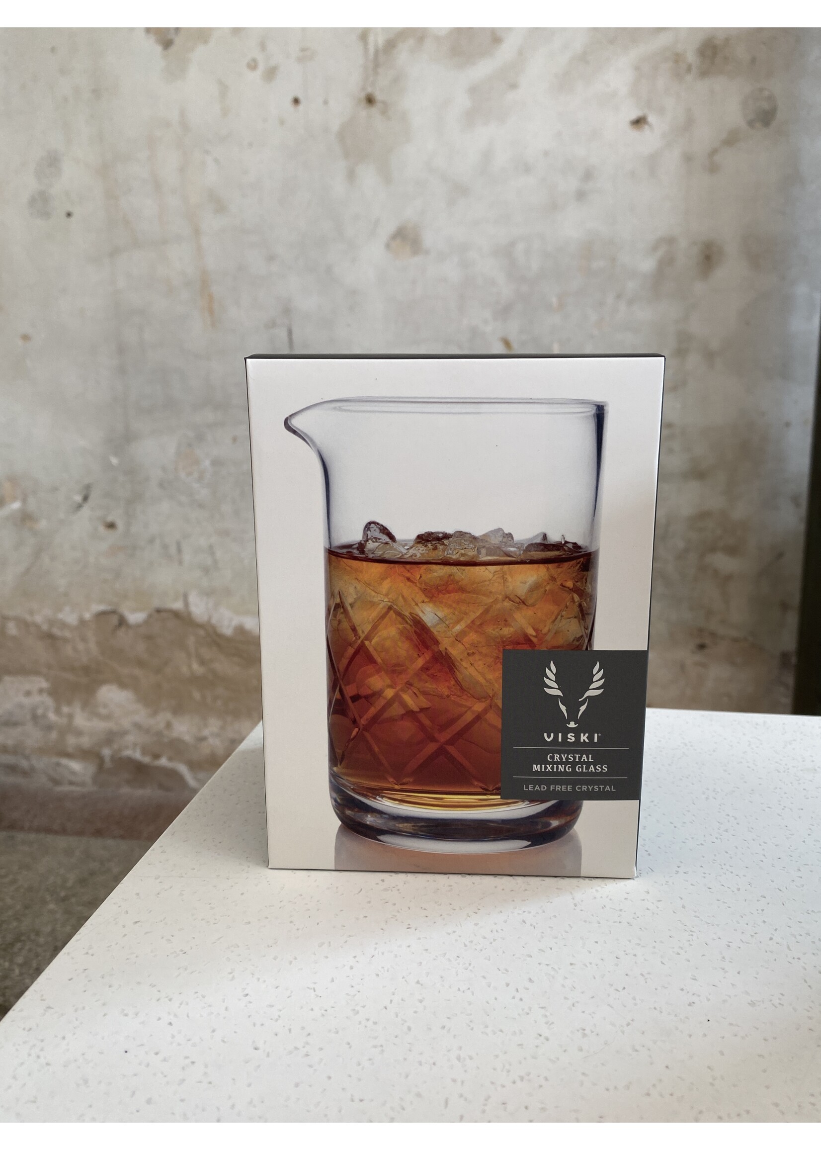 Viski Crystal Mixing Glass