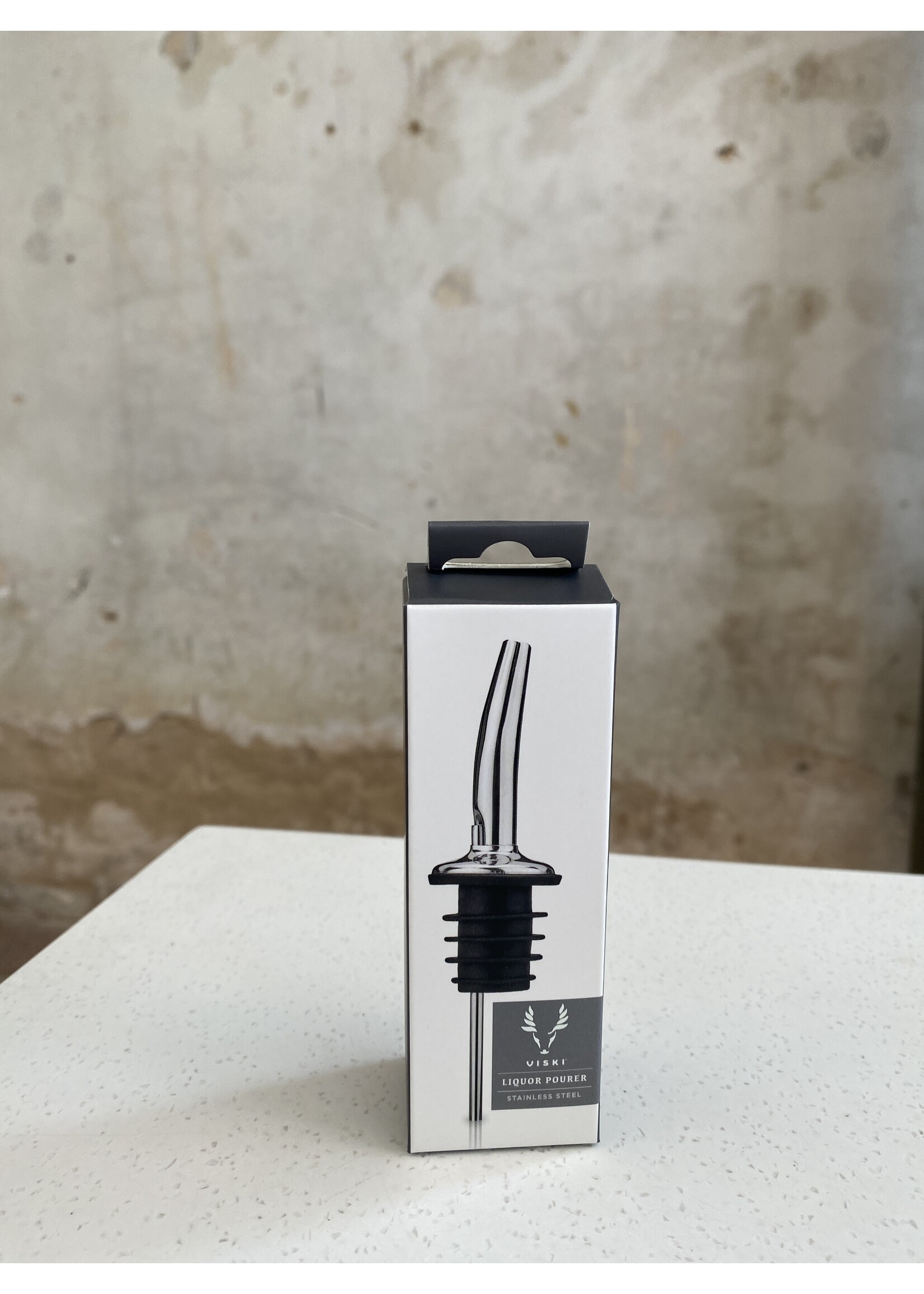 Viski Stainless Steel Liquor Pourer